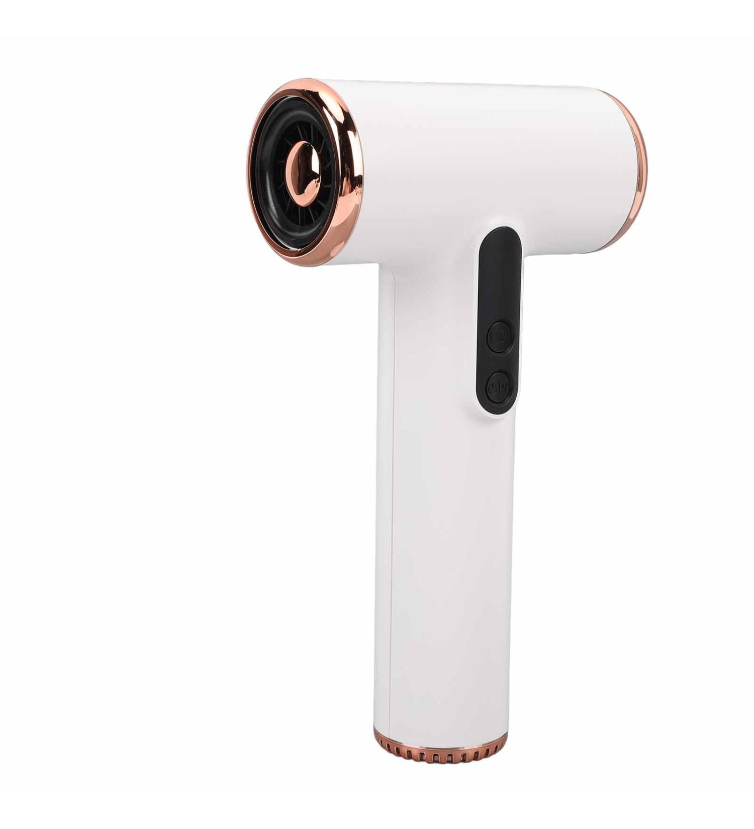 Cordless Hair Dryer USB C Rechargeable Blow Dryer 3 Heat and Wind Settings Professional Portable Blow Dryer High Speed Hair Dryer with Nozzle for Home Travel Salon - Buy Online on SooperMarket.com