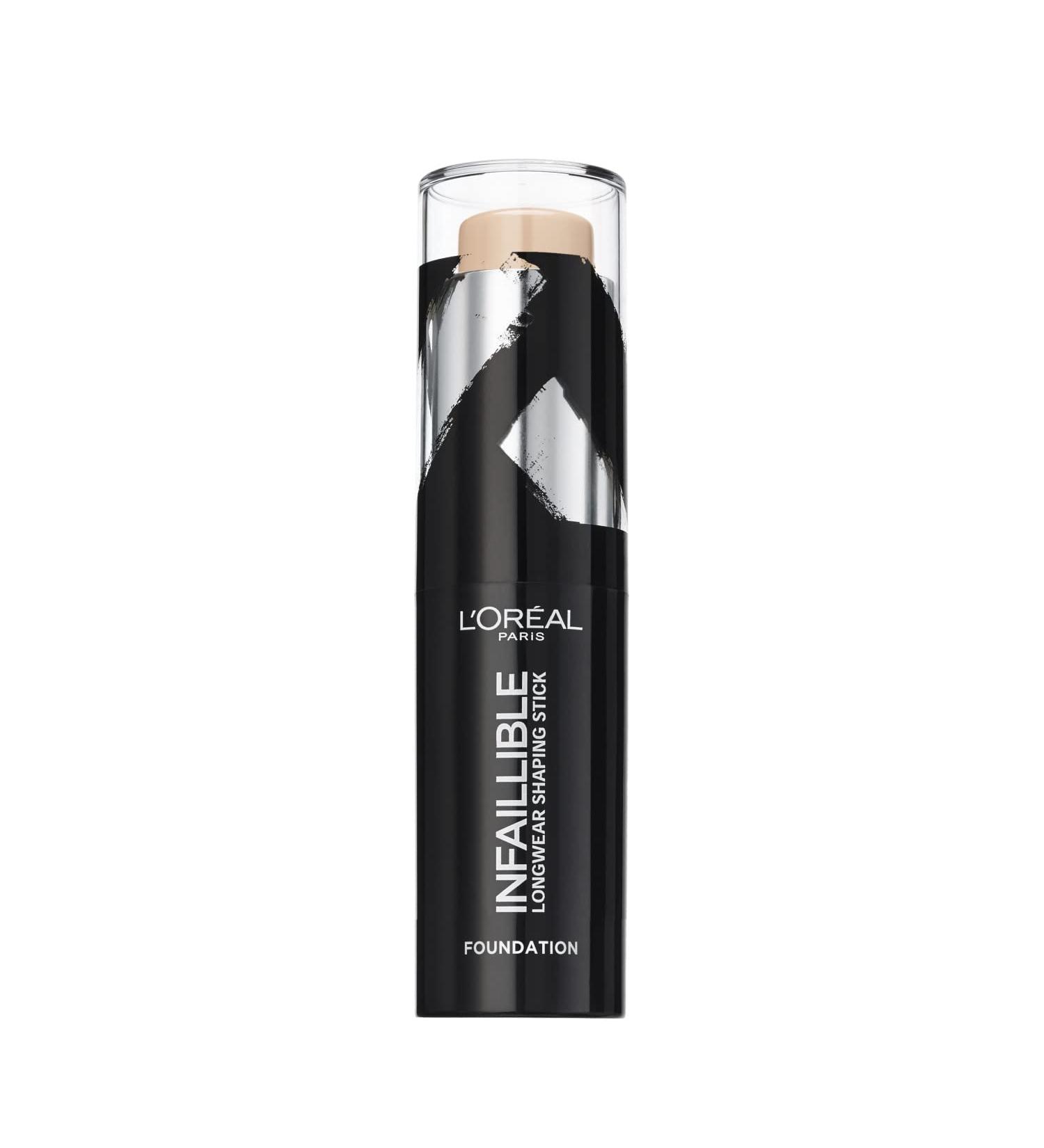 L'Oreal Paris Infallible Shaping Stick Foundation 160 Sand 9g - Pack of 1 | Long-lasting Coverage - Buy Online on SooperMarket.com