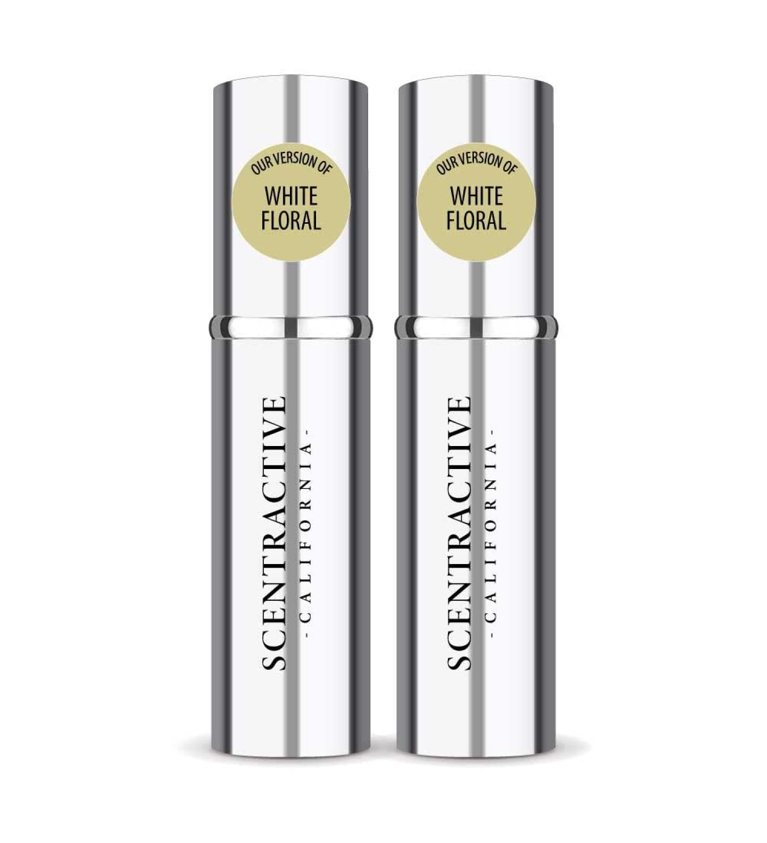 CA Perfume Impression of Emra White Floral For Women & Men Fragrance Concentrated Long Lasting Eau de Parfum Spray Refillable Glass Atomizer Bottle 0.17 Fl Oz/5ml-X2 EMRA WHITE FLORAL 0.17 Fl Oz X 2 - Buy Online on SooperMarket.com