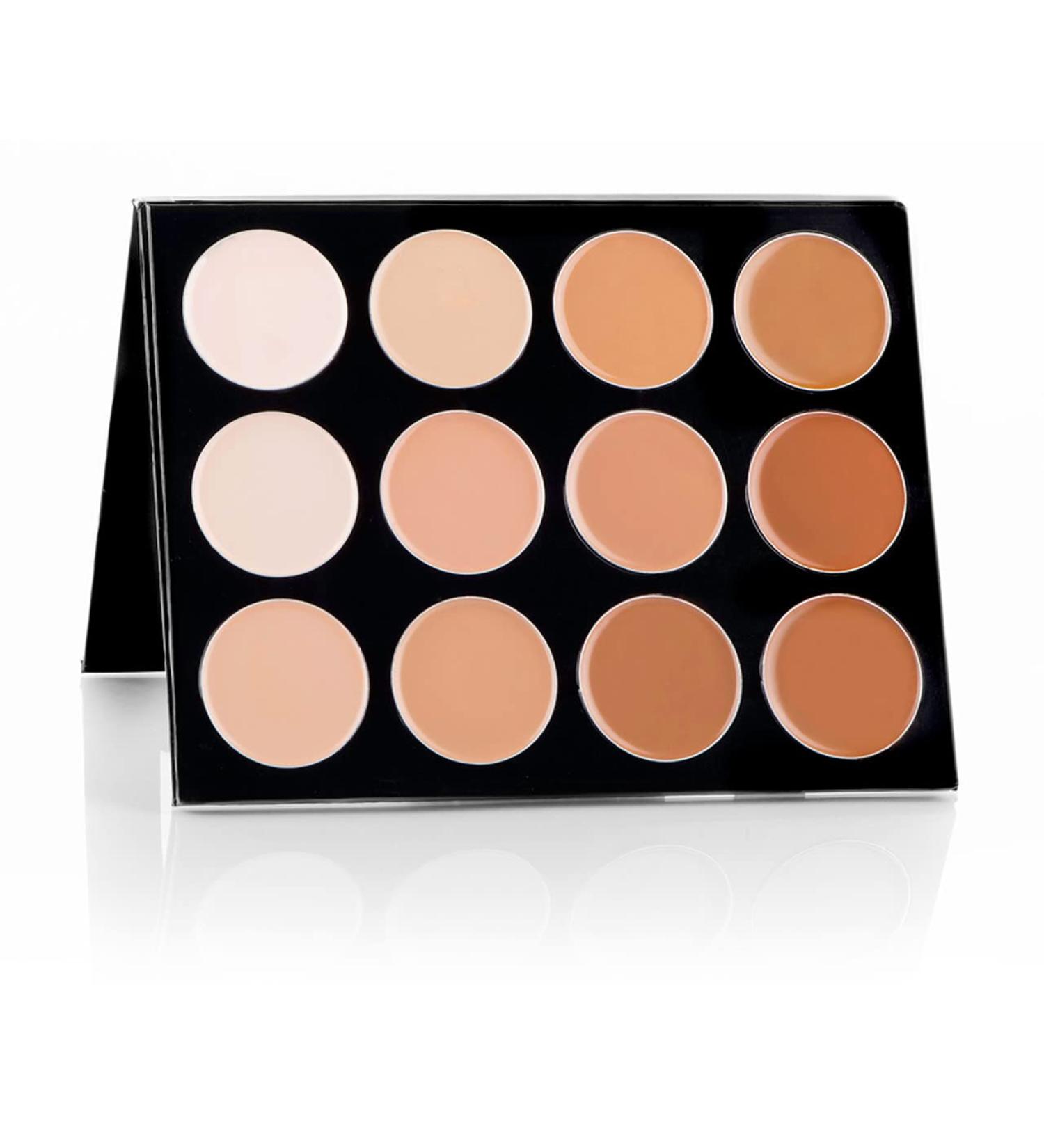 Mehron Celebre Pro-HD Cream Contour & Highlight Palette - 12 Colors - Buy Online on SooperMarket.com