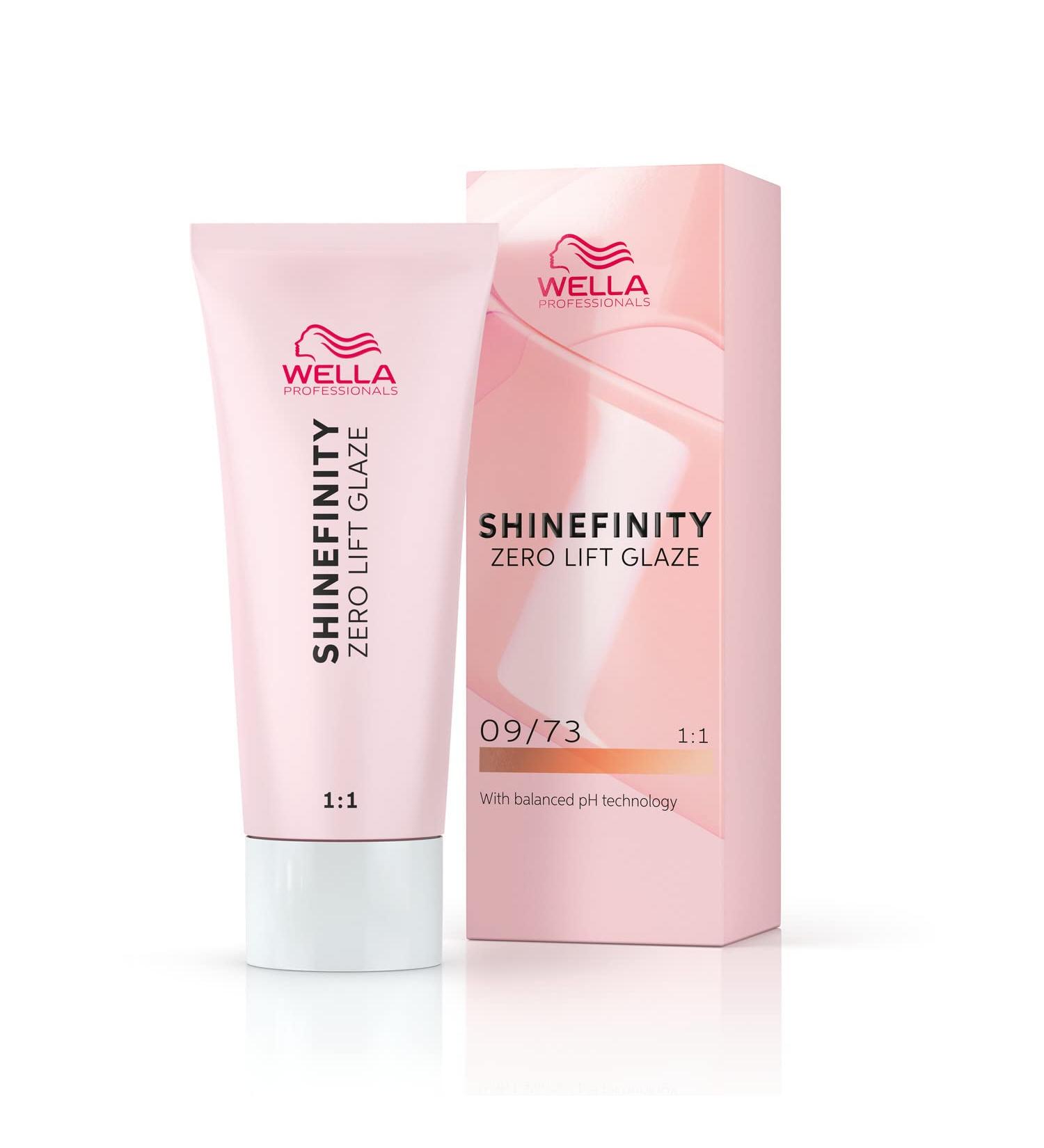 Wella Professional Shinefinity 09/73 Caramel Milk - Ammonia-Free Hair Color 60ml | International Shipping - Buy Online on SooperMarket.com