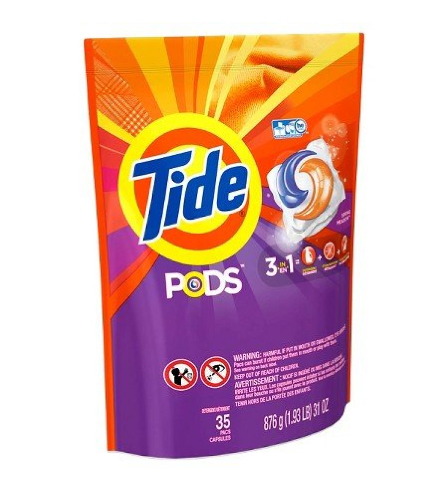 (3 Pack) Tide PODS Laundry Detergent - Spring Meadow Scent - 35 Packs Each (105 Packs Total) - Buy Online on SooperMarket.com