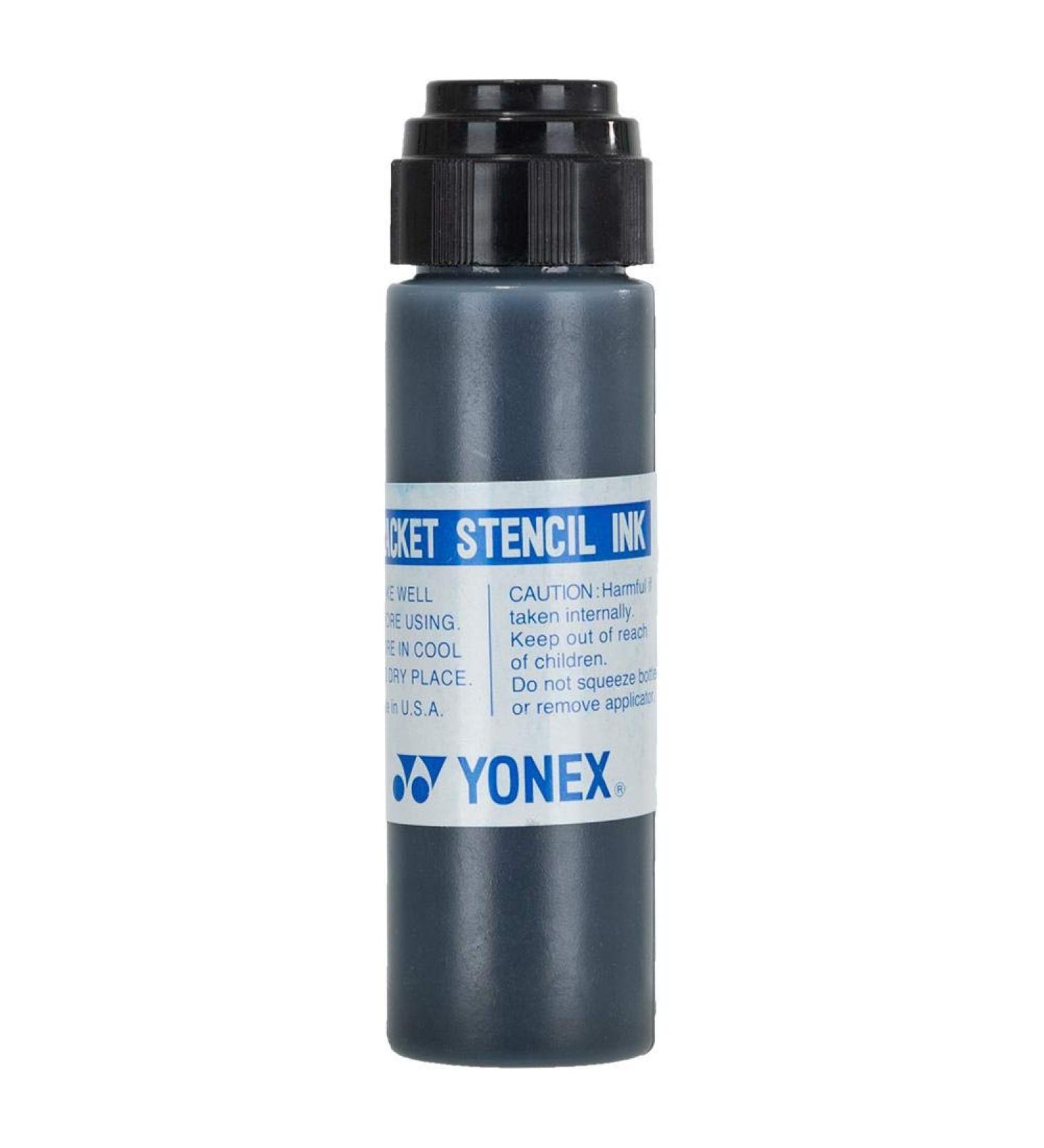 YONEX AC414EX Racket Stencil Ink Black