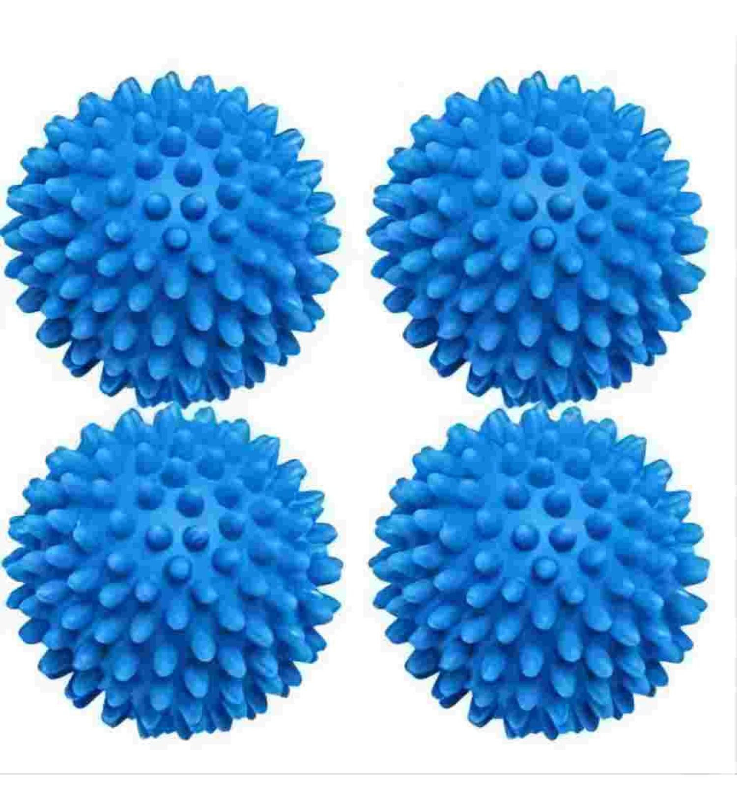 4 Pcs Tumble Dryer Balls Reusable Laundry Dryer Balls Tumble Drying Balls for Dryer Energy Saving - Buy Online on SooperMarket.com