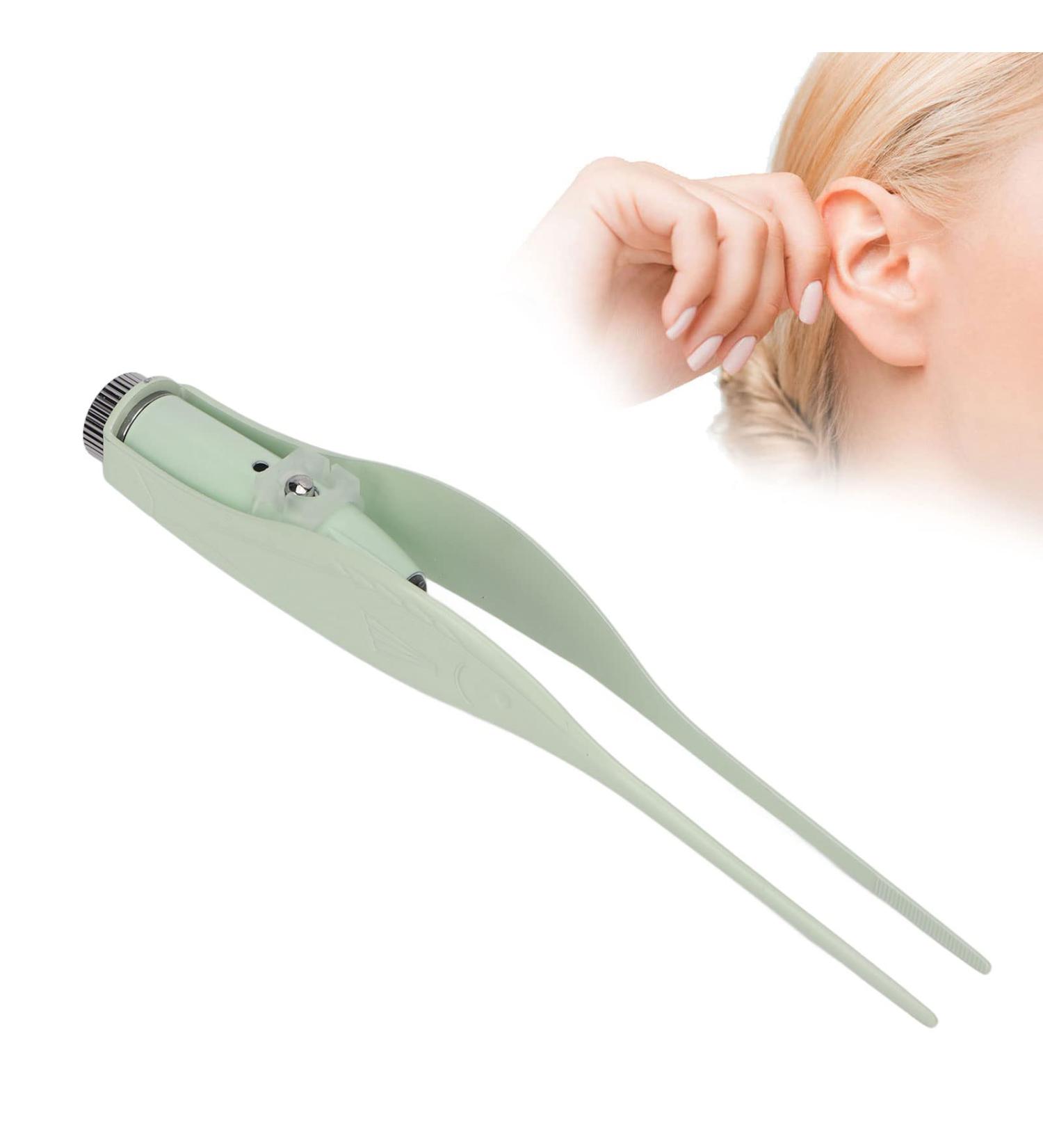 LED Light Ear Pick Tweezers - USB Rechargeable Kids Ear Wax Removal Kit - Buy Online on SooperMarket.com