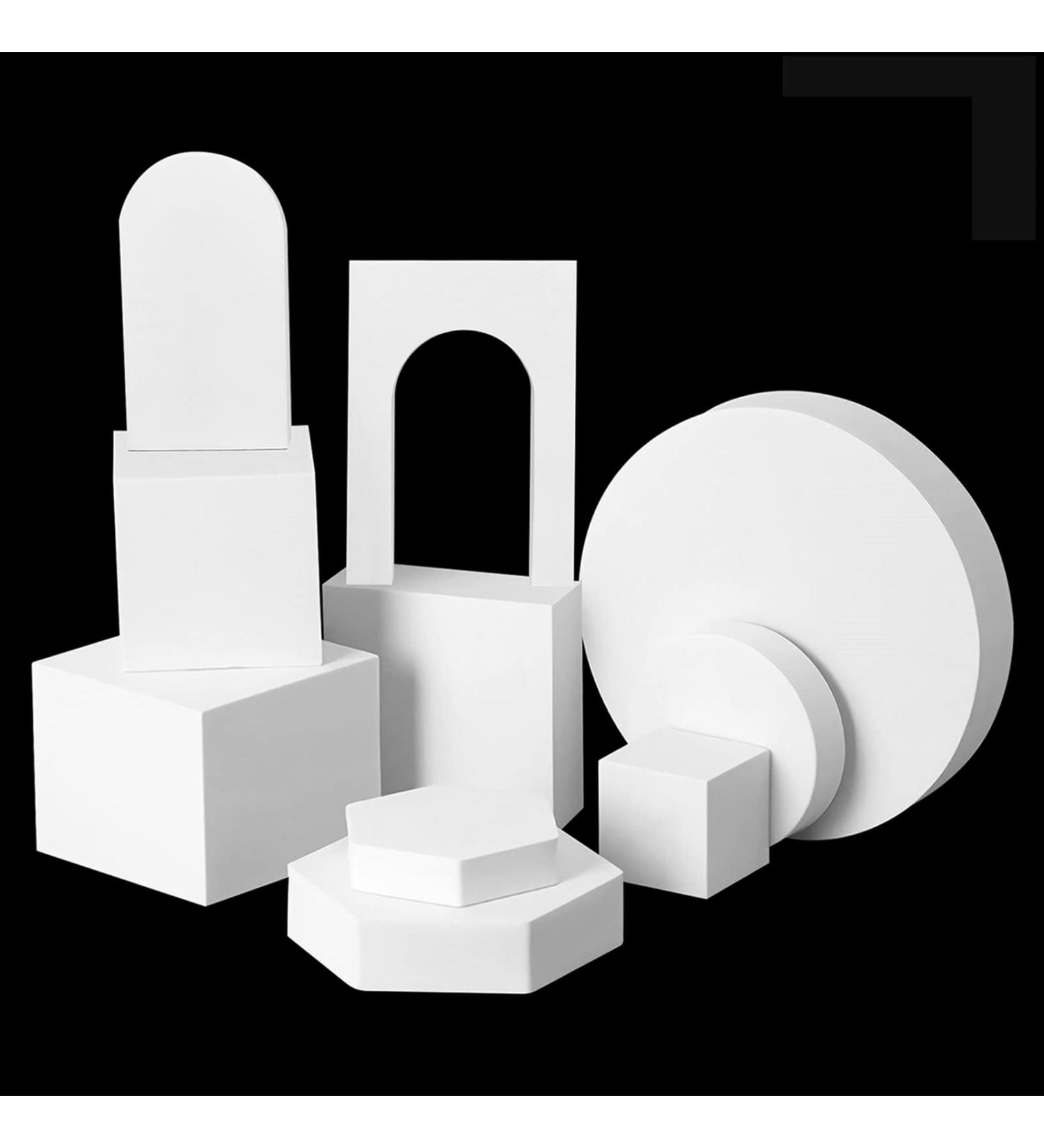 10PCS Waterproof Hard Foam Photography Props for Photoshoot - White - Buy Online on SooperMarket.com