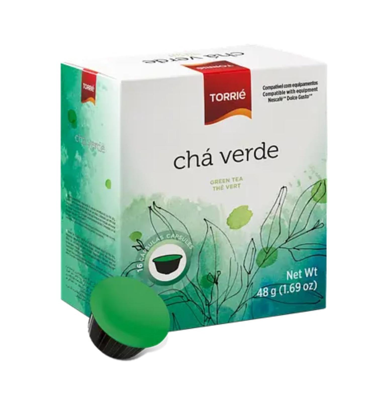 Green Tea Dolce Gusto Compatible Tea Pods 16 Pack - by Torri Capsules Pods Variety Blend Mix Pack of 16 - Buy Online on SooperMarket.com