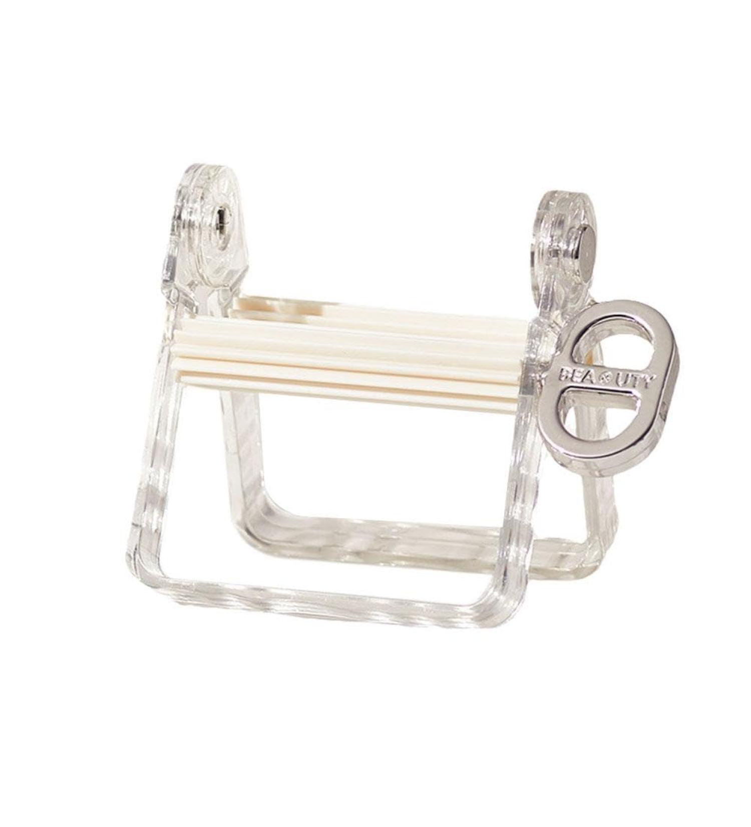 Manual Rotating Toothpaste Oil Paint Squeezer Multifun Toothpaste Tube Squeezer Tool Facial Cleanser Bathroom Squeezer Clip-on - Buy Online on SooperMarket.com