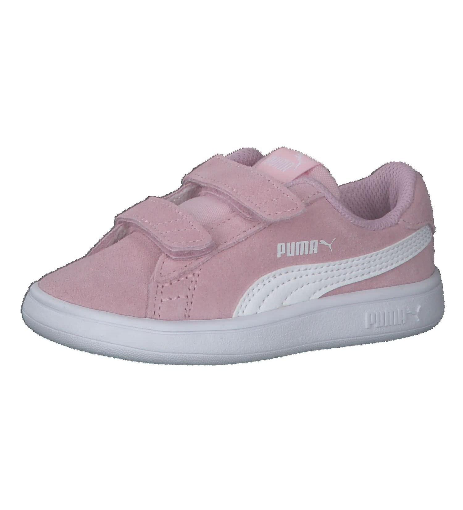 PUMA Kids Smash V2 Buck V INF Sneaker - Pink | Size 7 UK Child - Buy Online on SooperMarket.com