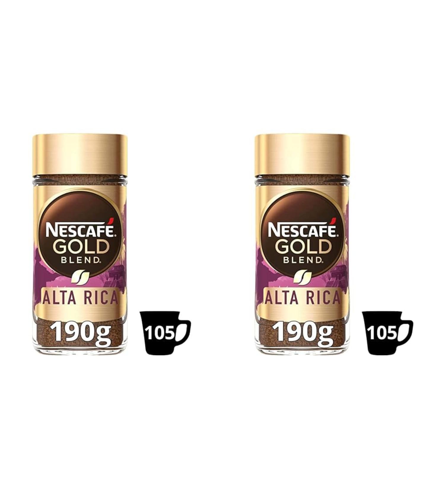 Nescaf Gold Blend Origins Alta Rica Instant Coffee 190g (Pack of 2) - Buy Online on SooperMarket.com