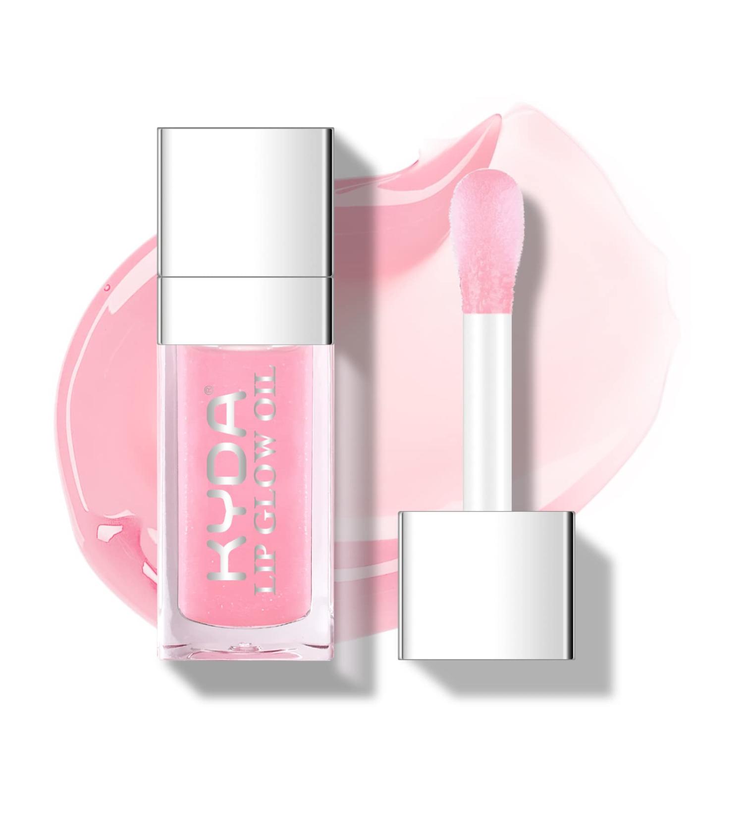 Ownest Beauty KYDA Hydrating Lip Glow Oil - Moisturizing & Plumping Glossy Lip Oil for Dry Lips - Natural Pink - Buy Online on SooperMarket.com