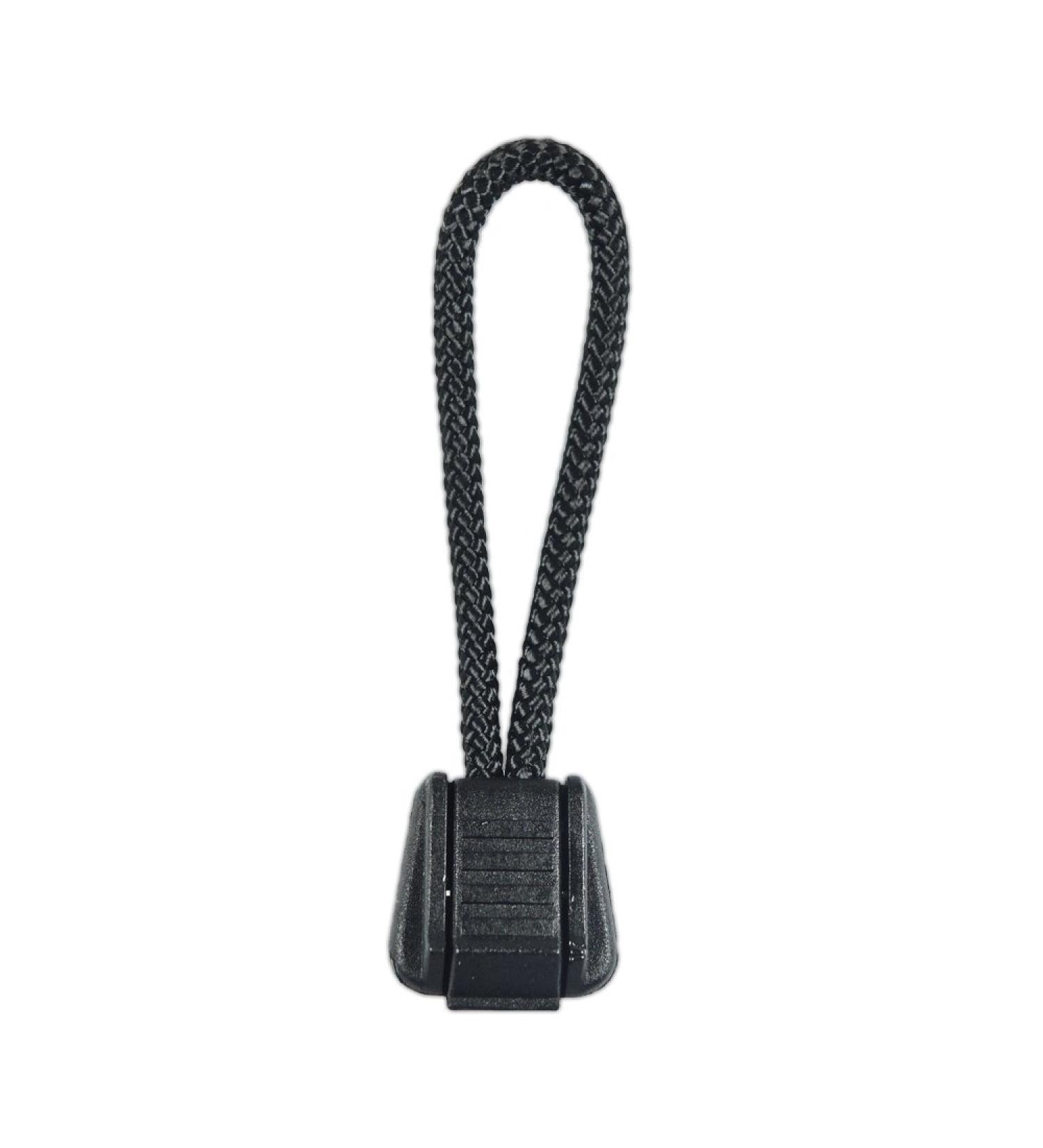 Paracord Planet Zipper Pulls Available in Various Color Combinations 5 Pack Black/Black 5 Pack