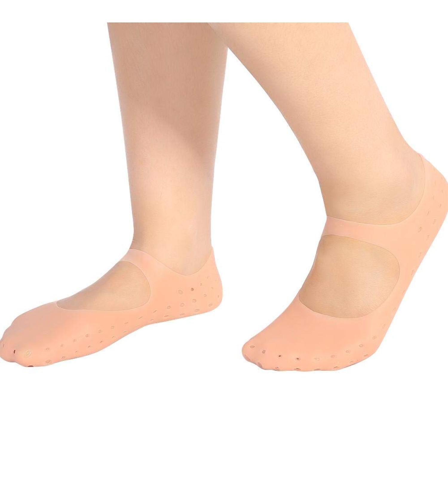 Silicone Socks for Cracked Heels - Moisturizing Heel Protection & Foot Care Tool (S-03#) - Buy Online on SooperMarket.com