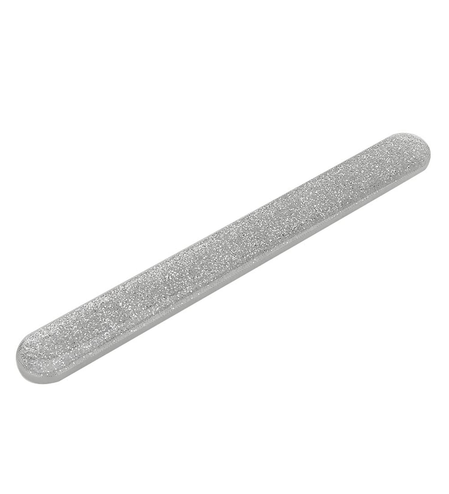Nail File Nail Buffer Double Sided for Fingernails Toenails for Home DIY and Salon(Large Silver) - Buy Online on SooperMarket.com