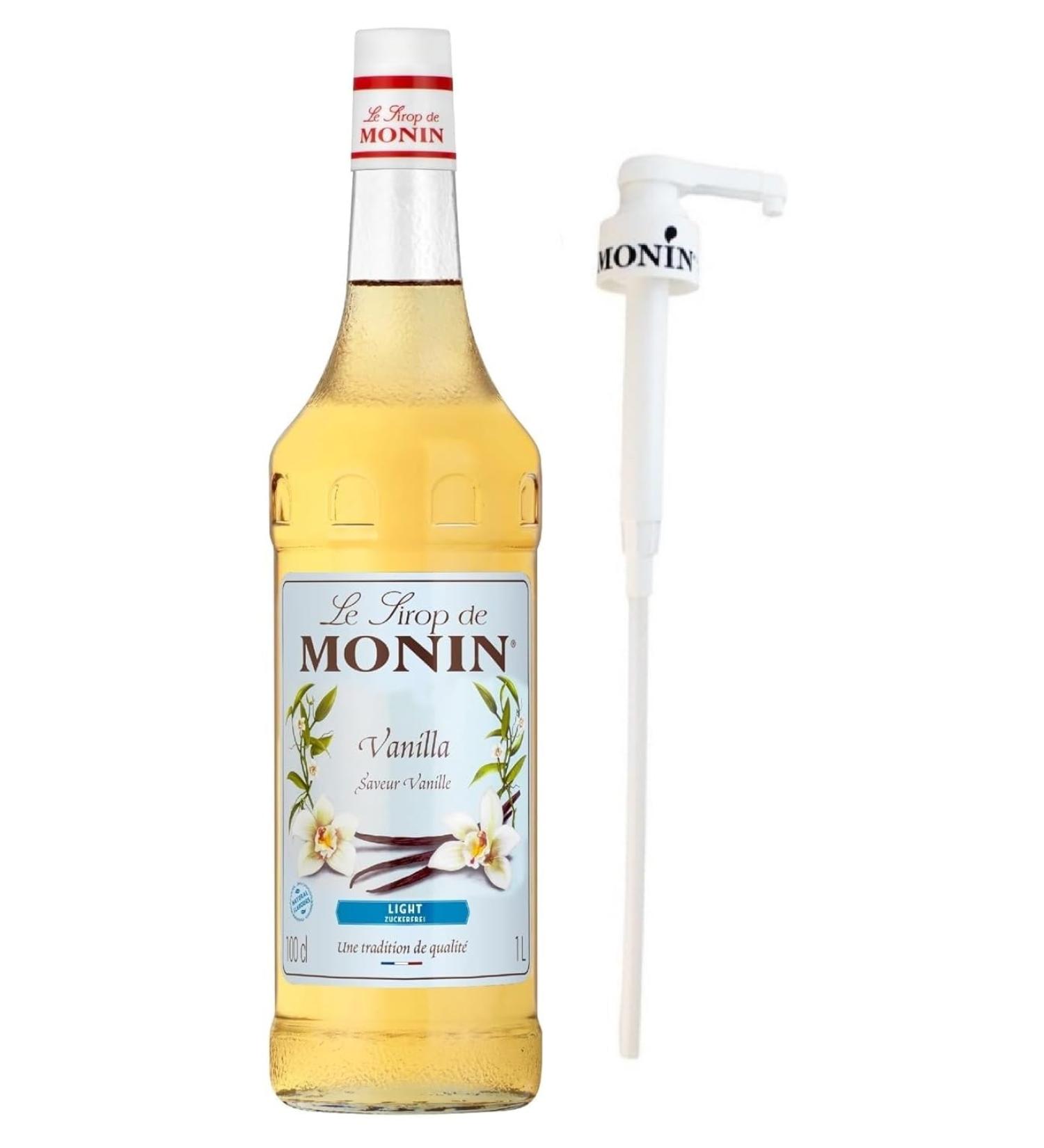 Monin Vanille Light 1x1l with pump