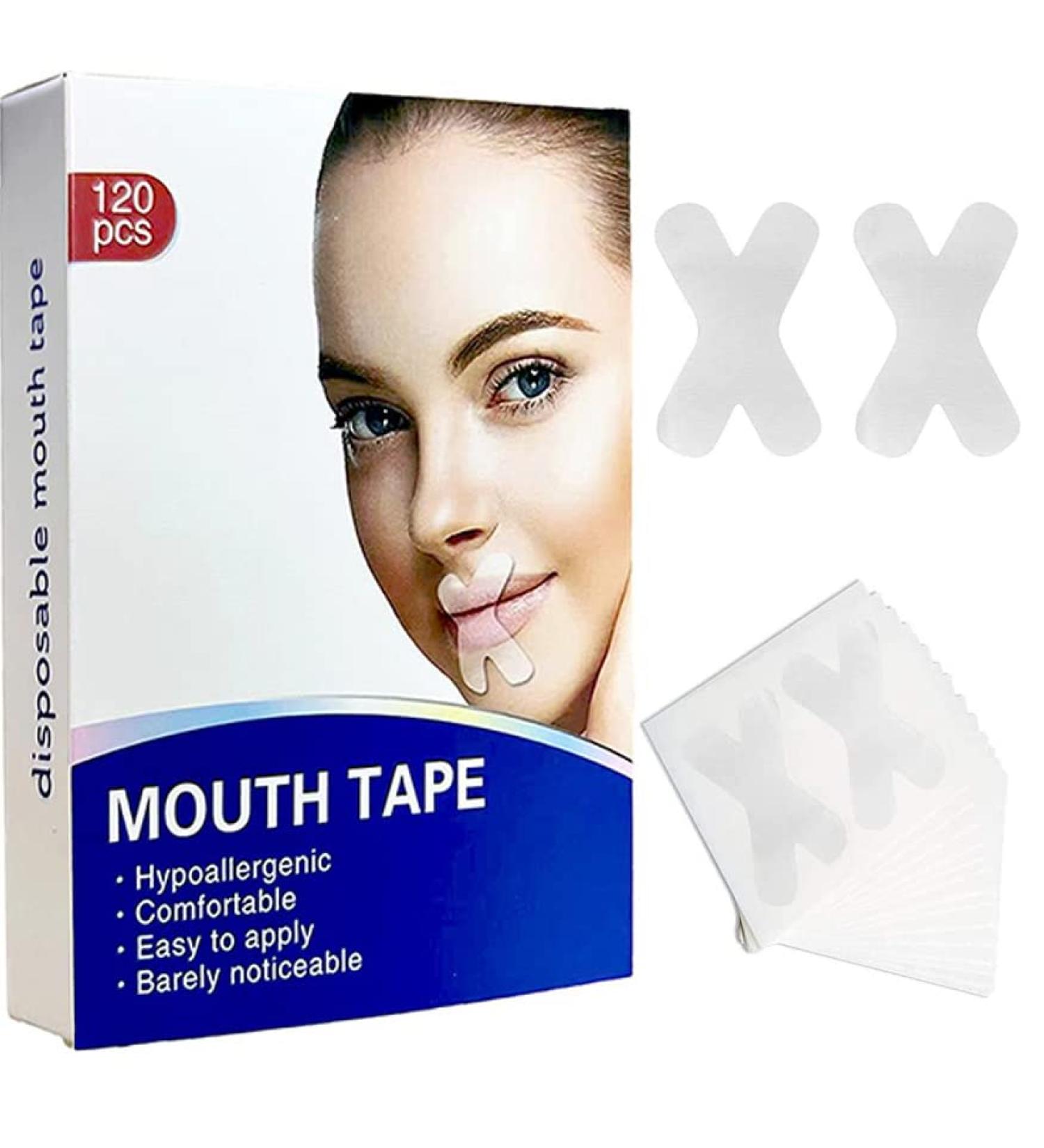 Sleep Strips Anti-Snore Stopper - 120 Pcs Mouth Tape for Improved Sleep Quality - Buy Online on SooperMarket.com