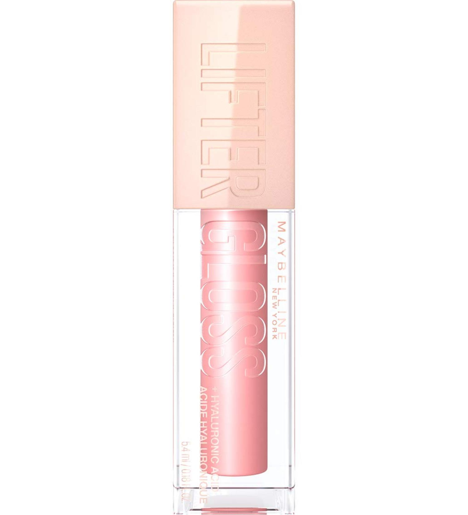 Maybelline New York Lifter Gloss No. 006 Reef - Hydrating Lip Gloss with Hyaluronic Acid for Full Lips | 5.4 ml - Buy Online on SooperMarket.com