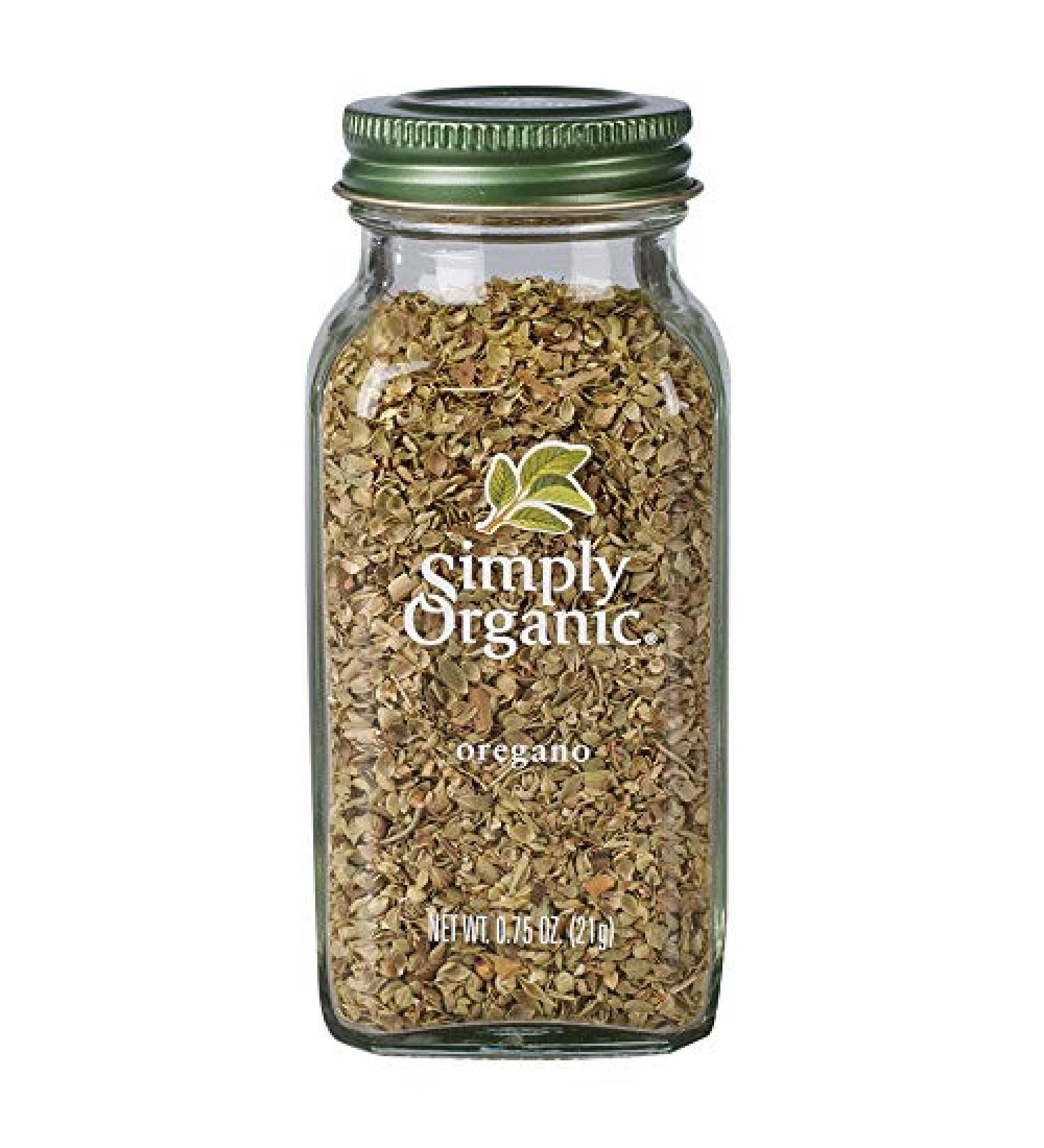Simply Organic Oregano 0.75 oz - Quality Herb for Flavorful Cooking - Buy Online on SooperMarket.com