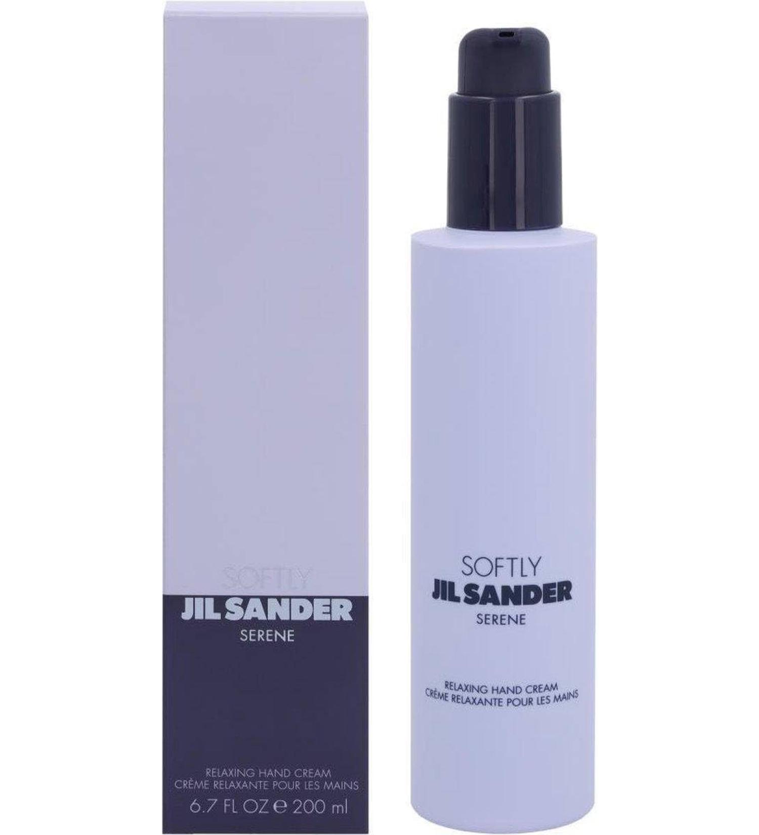 Buy Jil Sander Softly Serene Hand Cream 200ml for Women - Luxurious Hydrating Moisturizer | International Shipping Available - Buy Online on SooperMarket.com