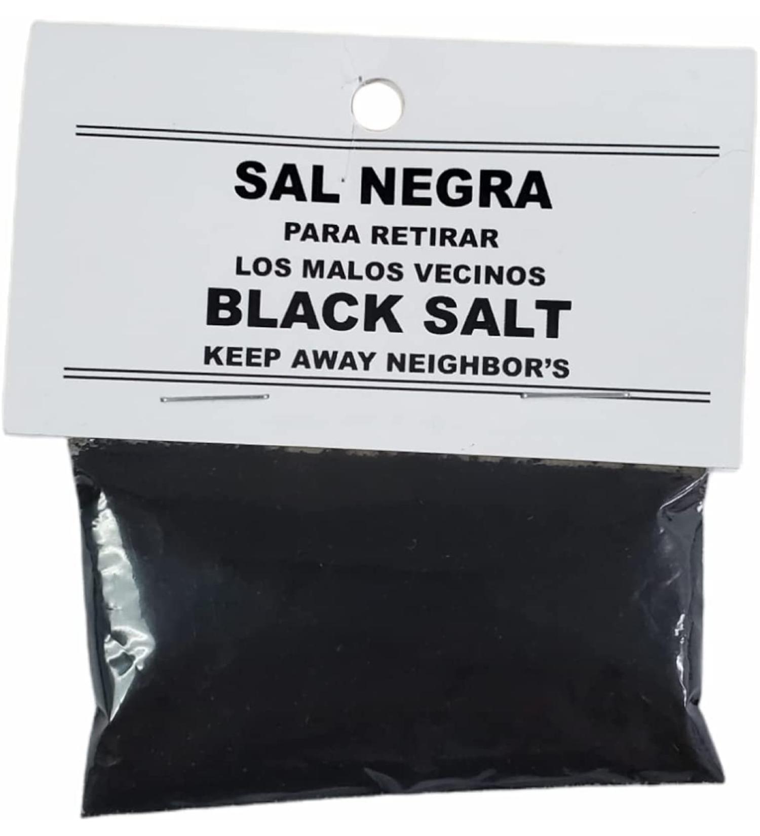Wiccan Protection Rituals: 1 Oz Black Salt for Spells - Pack of 1 - Buy Online on SooperMarket.com