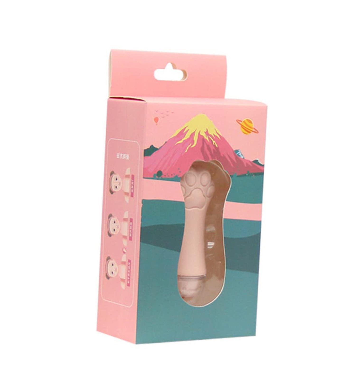 BELLIFFY 1pc Volcanic Stone Oil-absorbing Ball Facial Volcano Stone Roller for Face Volcanic Rock 7.5x3cm Pink - Buy Online on SooperMarket.com