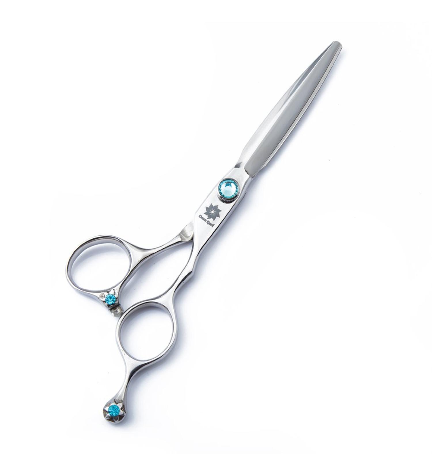 Dream Reach 5.5" Lefty Left Handed Professional Hairdressing Cutting Shears Scissors - Straight Edge Barber Hair Shears Japan 440C - Perfect for Hairstylist Hairdresser and Home Use (Set-03) C-Silver-6.0 - Buy Online on SooperMarket.com