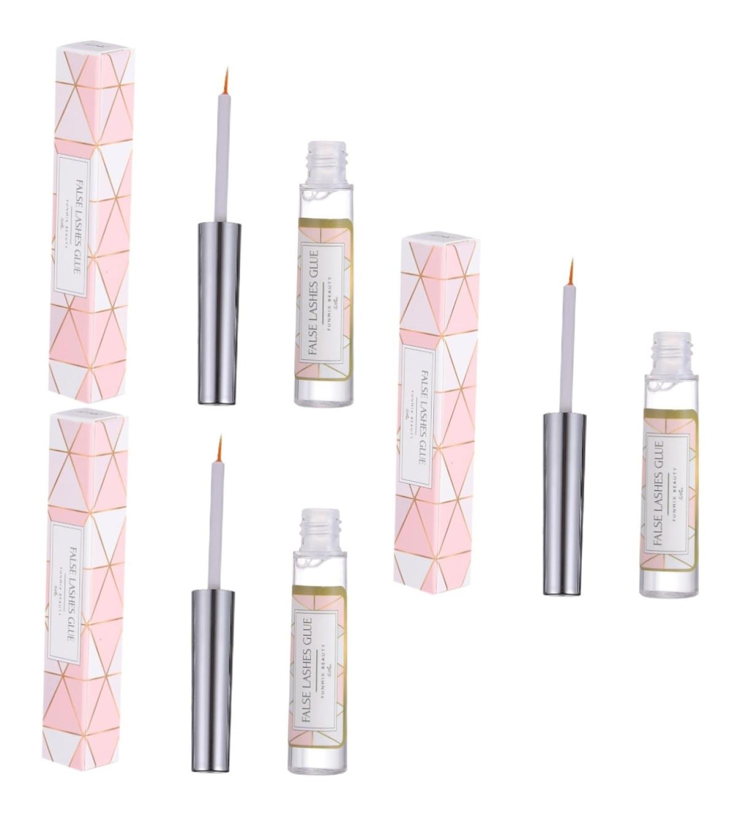 Angoily 3pcs False Eyelash Glue - Long Lasting Durable Lash Extension Adhesive for Eyelashes | International Shipping - Buy Online on SooperMarket.com