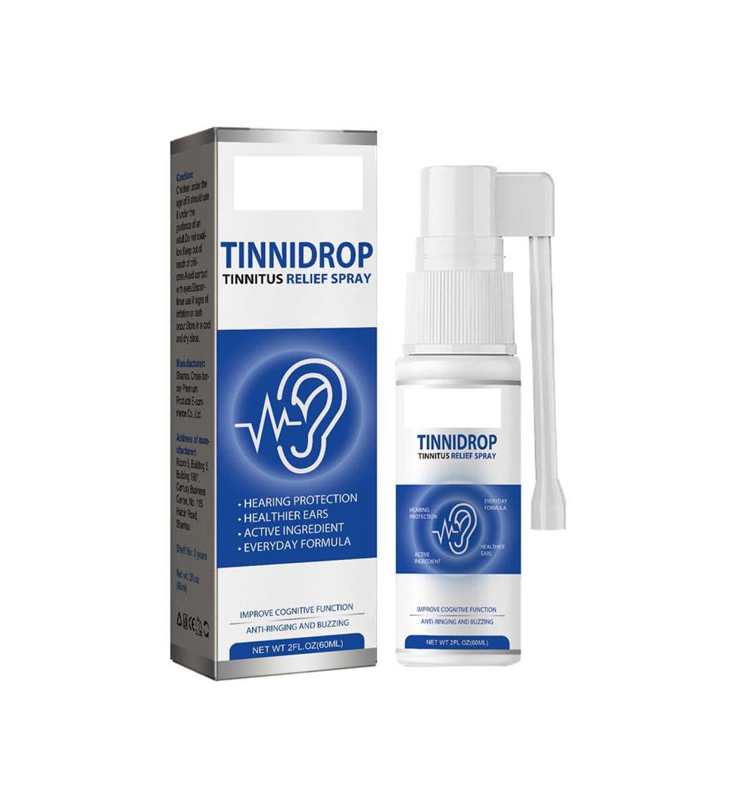 Tinnitus Relief Drops for Ringing Ears - Instant Relief for Swimmers - 1pcs - Buy Online on SooperMarket.com