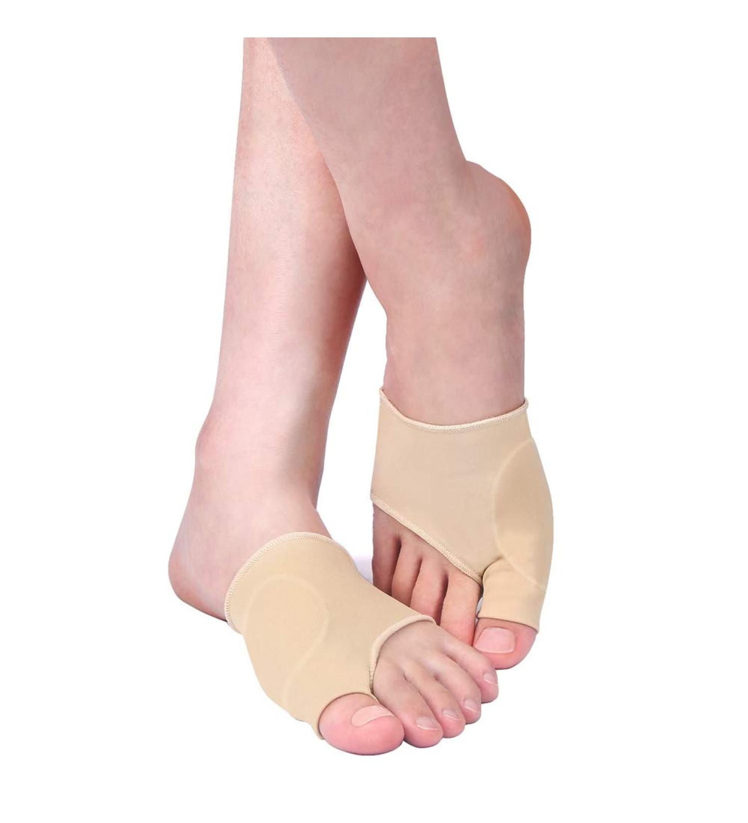 Foot Toe Joint Bandage Bunion Sleeve Protector with Metatarsal Toe Pad - Forefoot Cushion Socks for Foot Support - Buy Online on SooperMarket.com