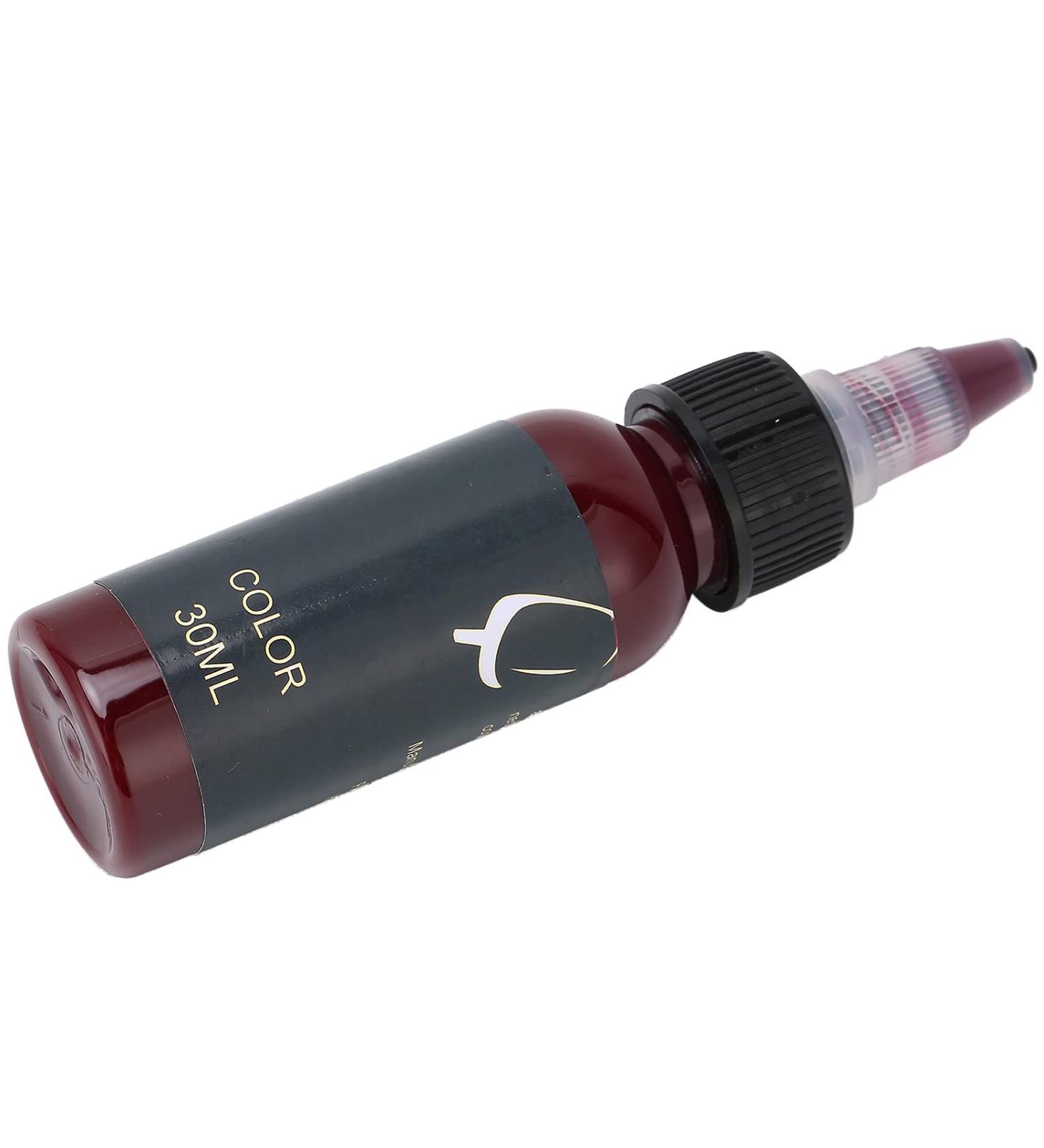 DIY Nail Polish Pigment Ink Manicure Nail Gel Color Nail Polish Making Accessories 30 Ml (Burgundy) - Buy Online on SooperMarket.com