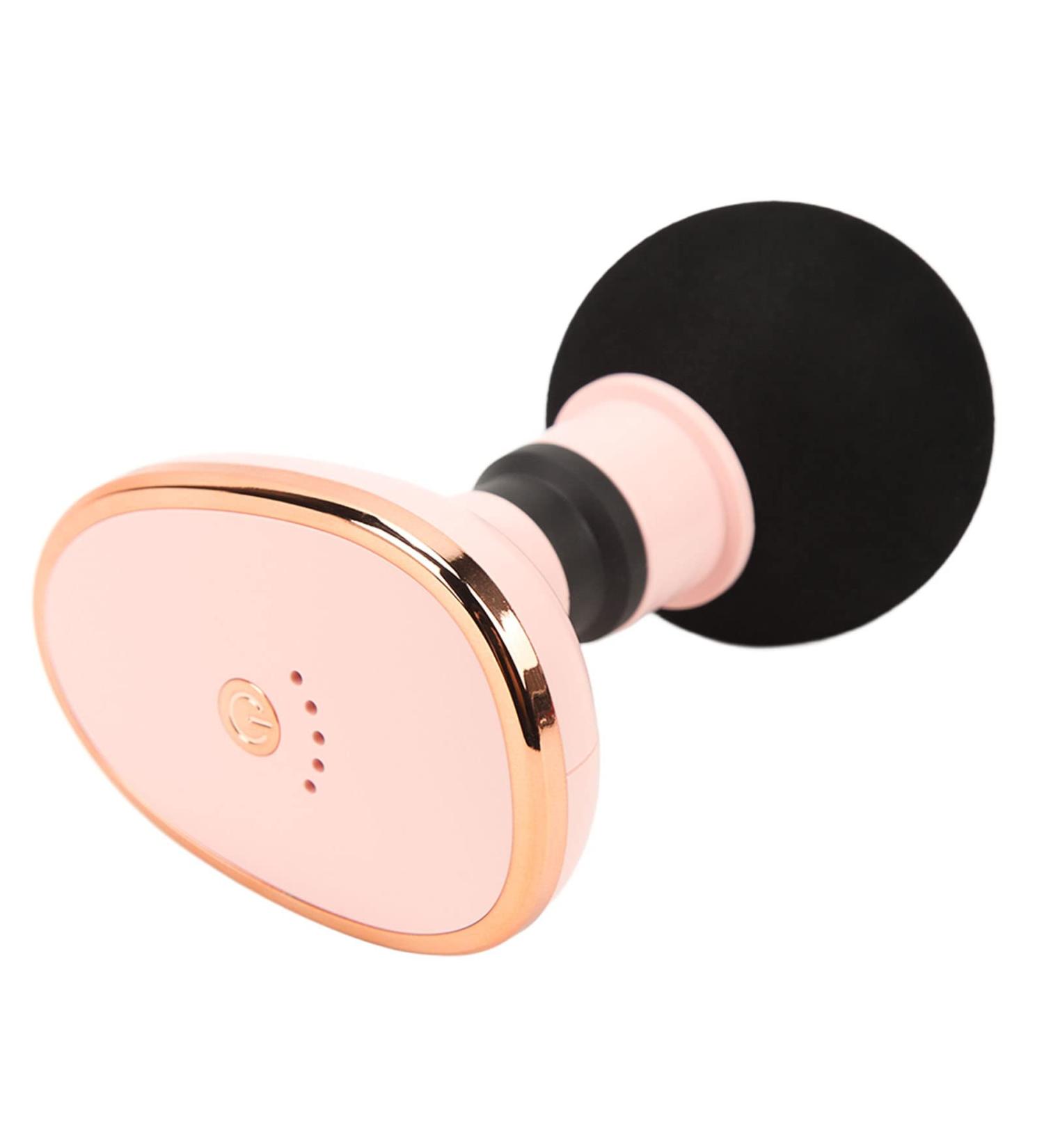 Rosa Mini Massage Device | 5-Course Vibration for Relaxation & Muscle Relief | Portable Palm-Sized Body Care - Buy Online on SooperMarket.com