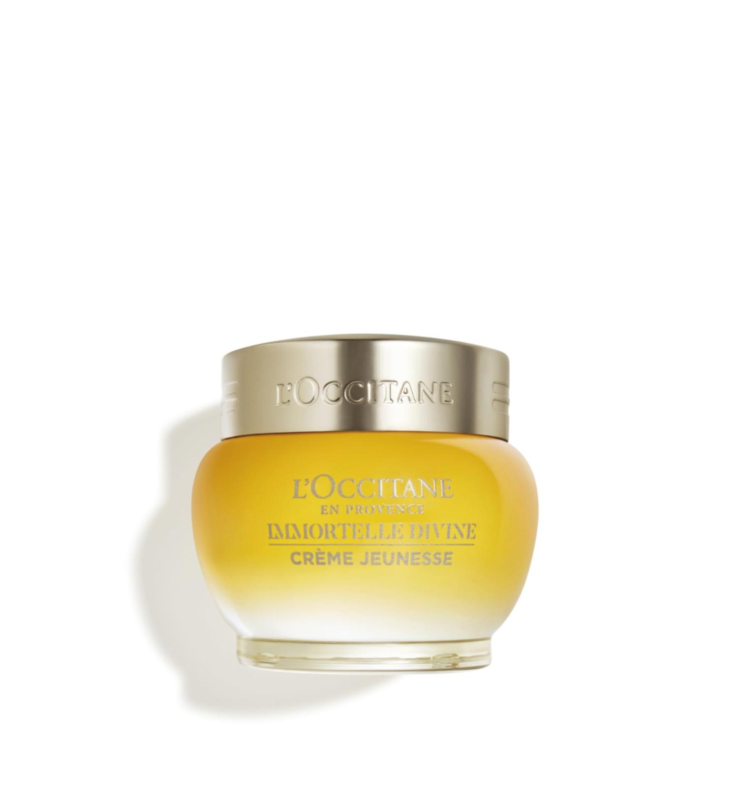 L'OCCITANE Immortelle Divine Cream 50 ml | Vegan & 93% Readily Biodegradable | Natural Alternative to Retinol | Luxury & Clean Beauty Anti-Ageing Moisturizer For All Skin Types - Buy Online on SooperMarket.com