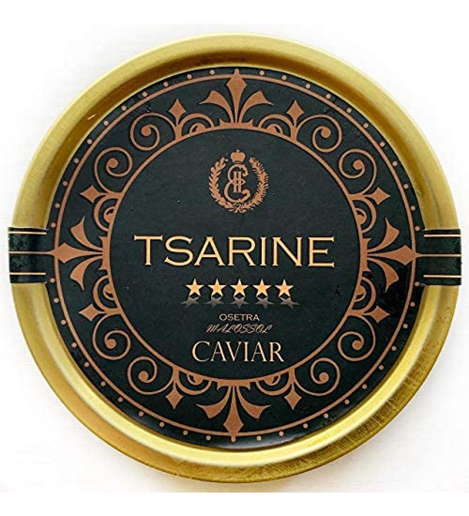 Buy 50g Black Sturgeon Caviar | Tsarine Caviar | Malossol Fischkaviar | Free Express Delivery Worldwide - Buy Online on SooperMarket.com