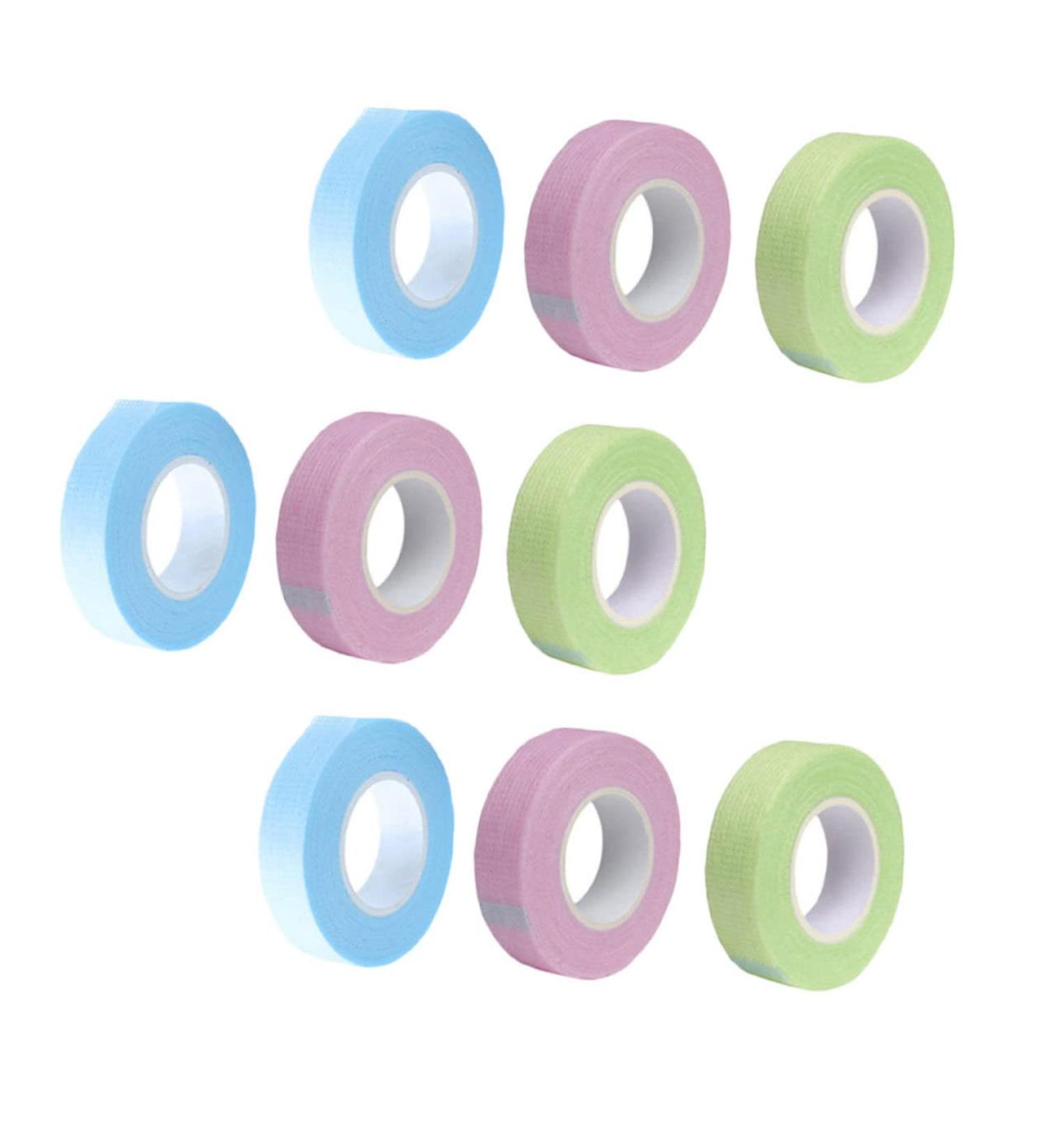 POPETPOP Eyelash Grafting Tape - 24 Rolls Breathable Adhesive Tape for Eyelash Extensions | Durable Lash Tape for Professionals - Buy Online on SooperMarket.com
