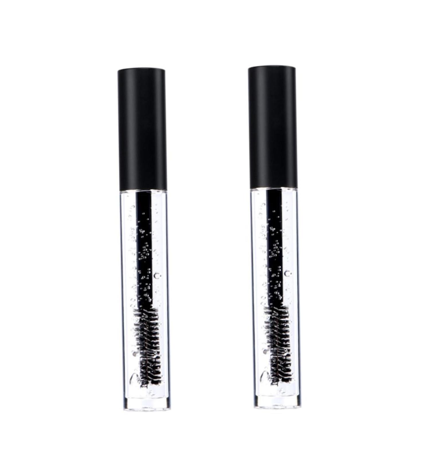 Clear Eyebrow Setting Gel Waterproof Liquid Brow Shaping Gel Long Lasting Brow Gel with Brush 2PCS. - Buy Online on SooperMarket.com