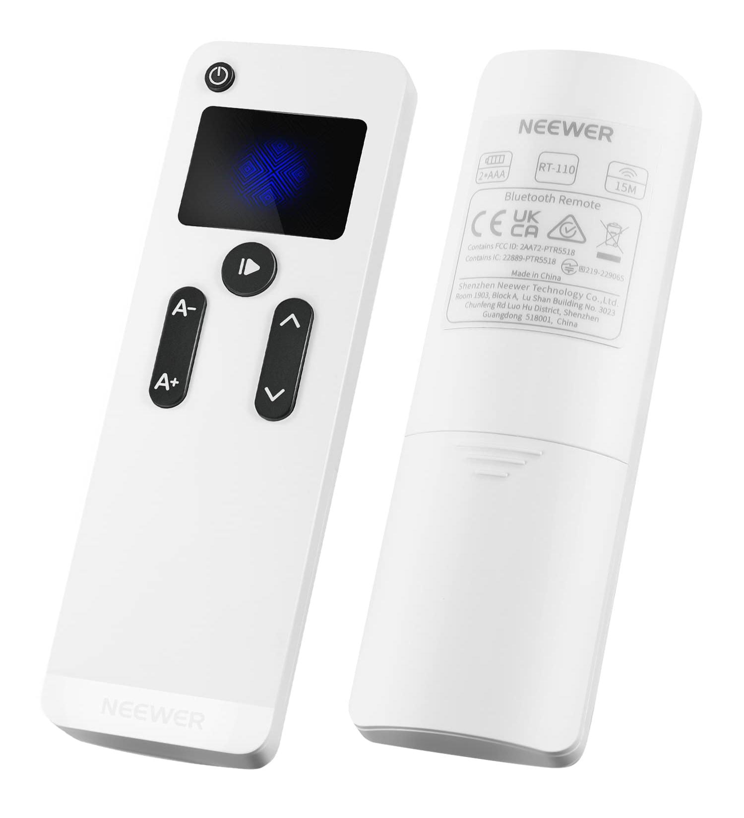 NEEWER RT-110 Bluetooth Remote Control for Teleprompter App | iOS & Android Compatibility - Buy Online on SooperMarket.com