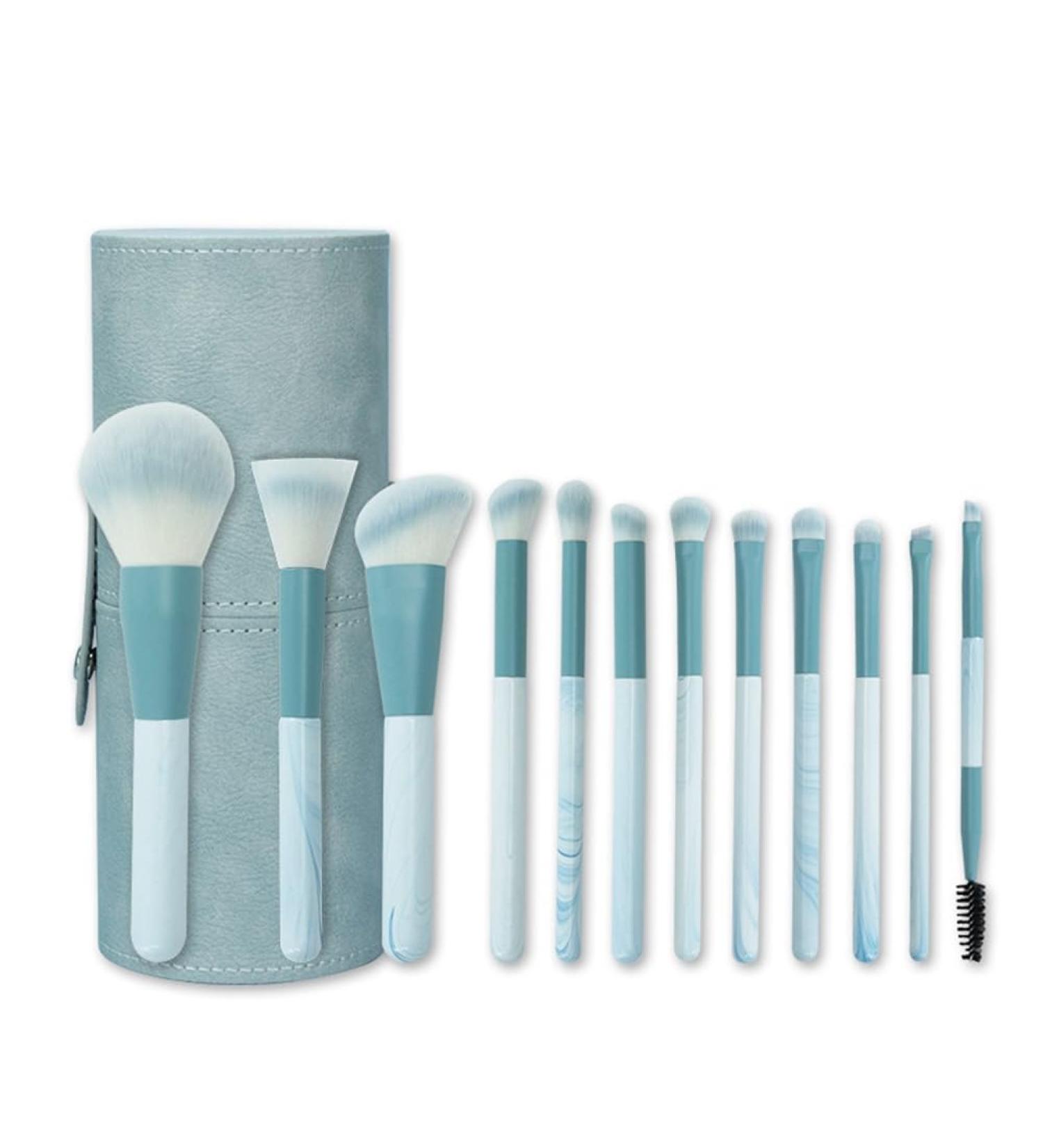 LAXED 12 Sets of Makeup Brushes Brushes Stippling Brushes Beginners' A Full Brushes - Buy Online on SooperMarket.com