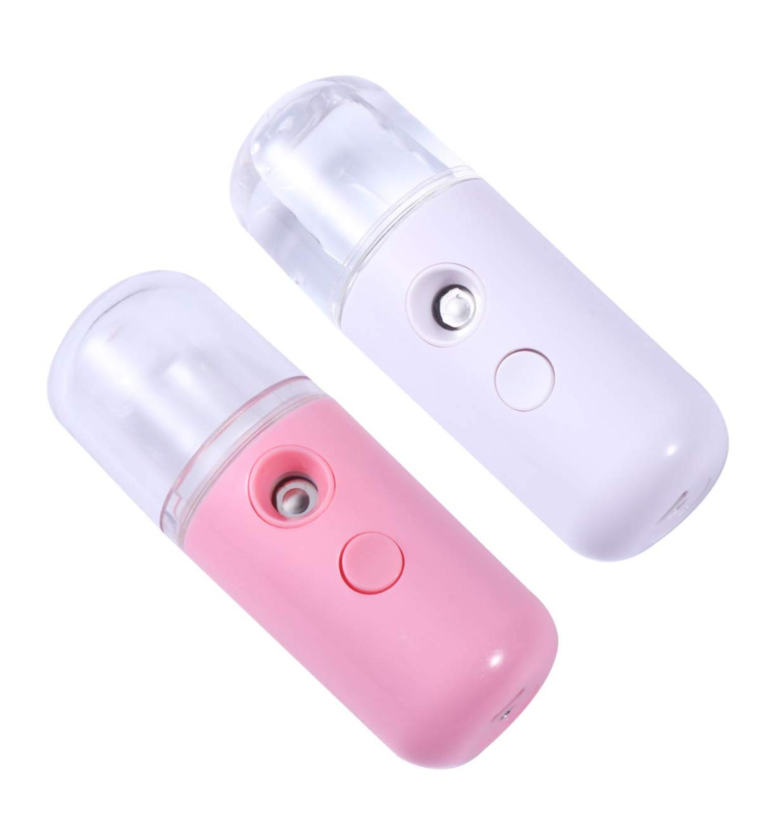 Beavorty 2pcs Air Diffuser Facial Mister Portable Beauty Spray Water Meter Carburetor Hydrating Face Steamer - Buy Online on SooperMarket.com