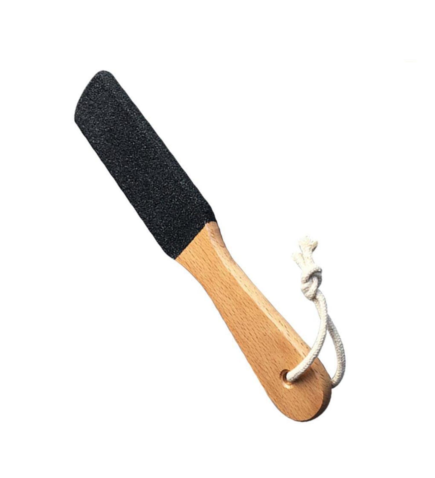 Dajidafu Foot Scrubber Wood Handle Feet Skin File Personal Care Supplies Rasp Accessory Pedicure Tool Scraper for Home Salon Use - Buy Online on SooperMarket.com
