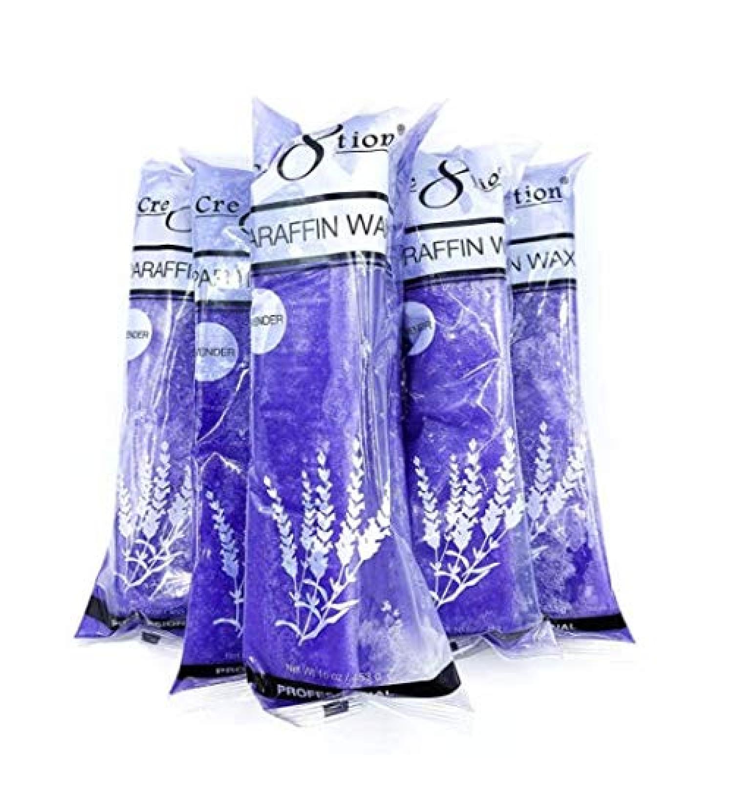 Creation Lavender Paraffin Wax Refills - 6 lbs Bulk Block for Paraffin Wax Machine - Ideal for Hand & Feet, Arthritis Relief, Hydrating Skin - Buy Online on SooperMarket.com
