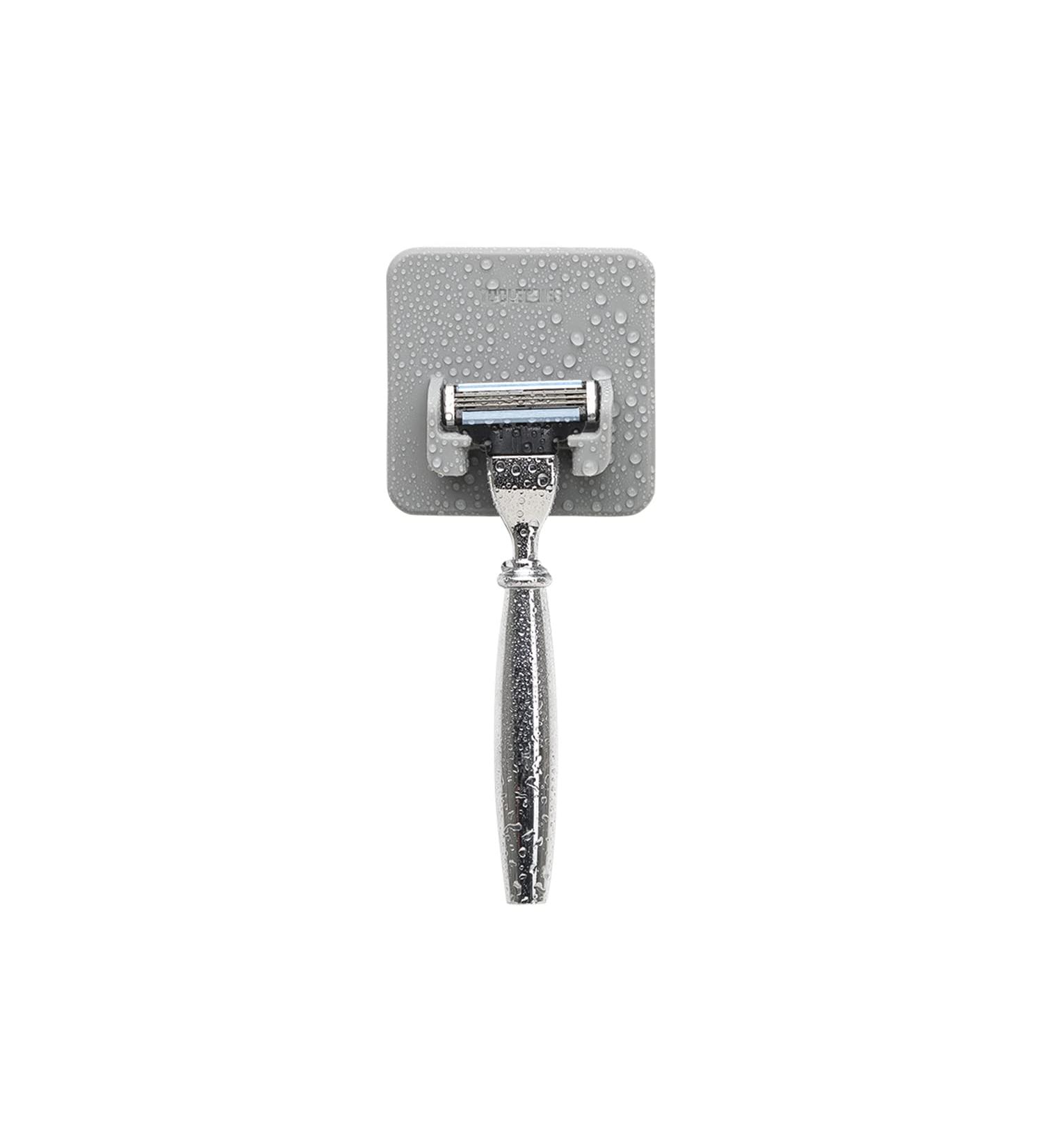 Tooletries Mason Razor Holder - Secure Silicone Toiletry Organizer - Grey - Buy Online on SooperMarket.com
