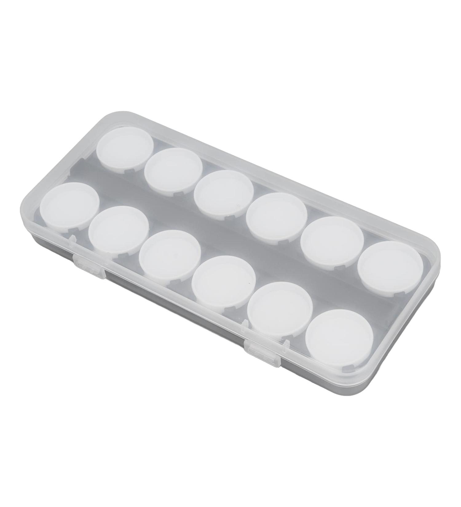 Buy Nail Art Palette - Portable Nail Color Mixing Tool with 24 Grids | Perfect for DIY Nail Designs & Art - Buy Online on SooperMarket.com
