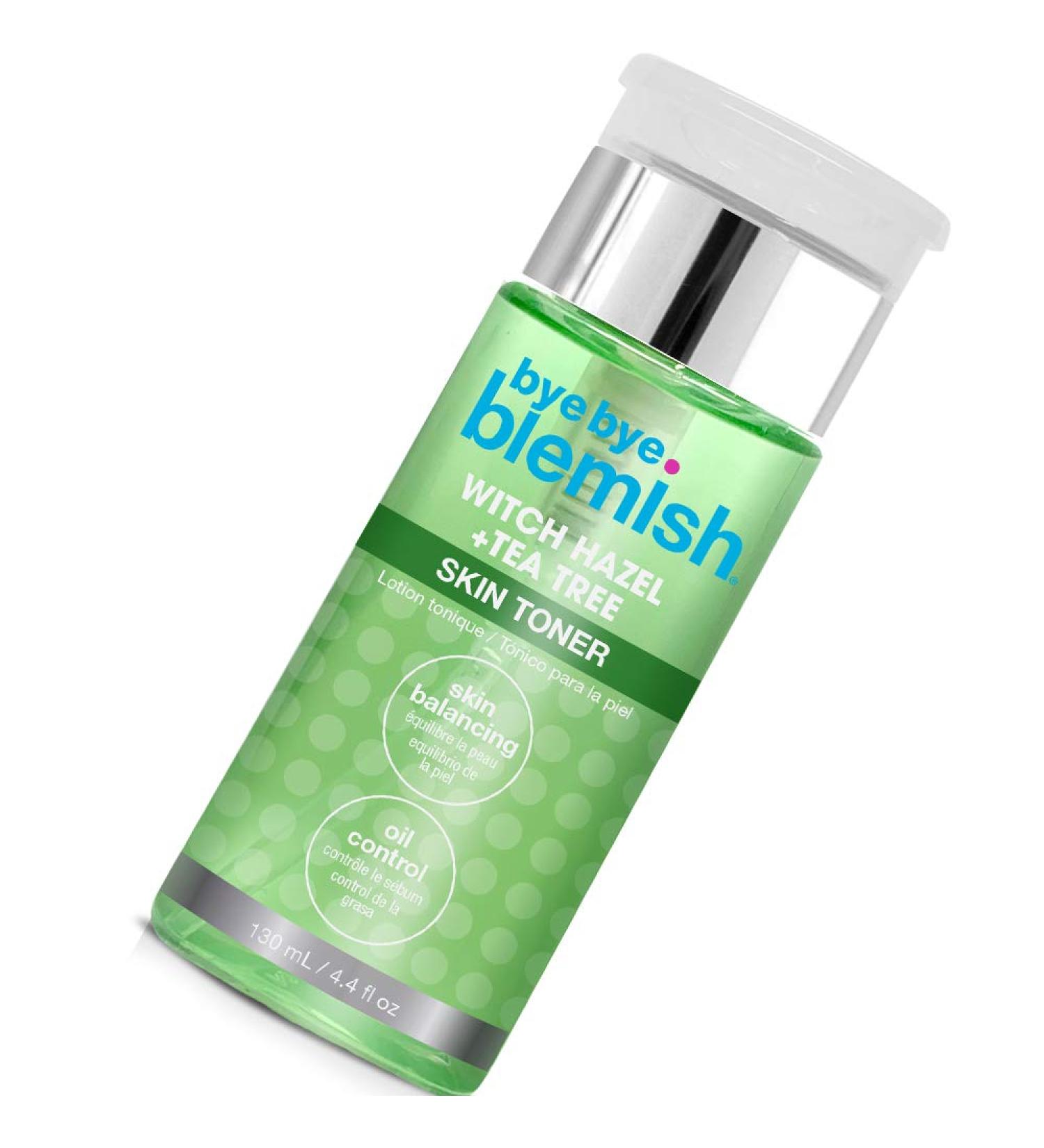 Bye Bye Blemish Witch Hazel + Tea Tree Blemish Toner - Acne Treatment & Skin Care 4.4 fl oz | International Shipping Available - Buy Online on SooperMarket.com
