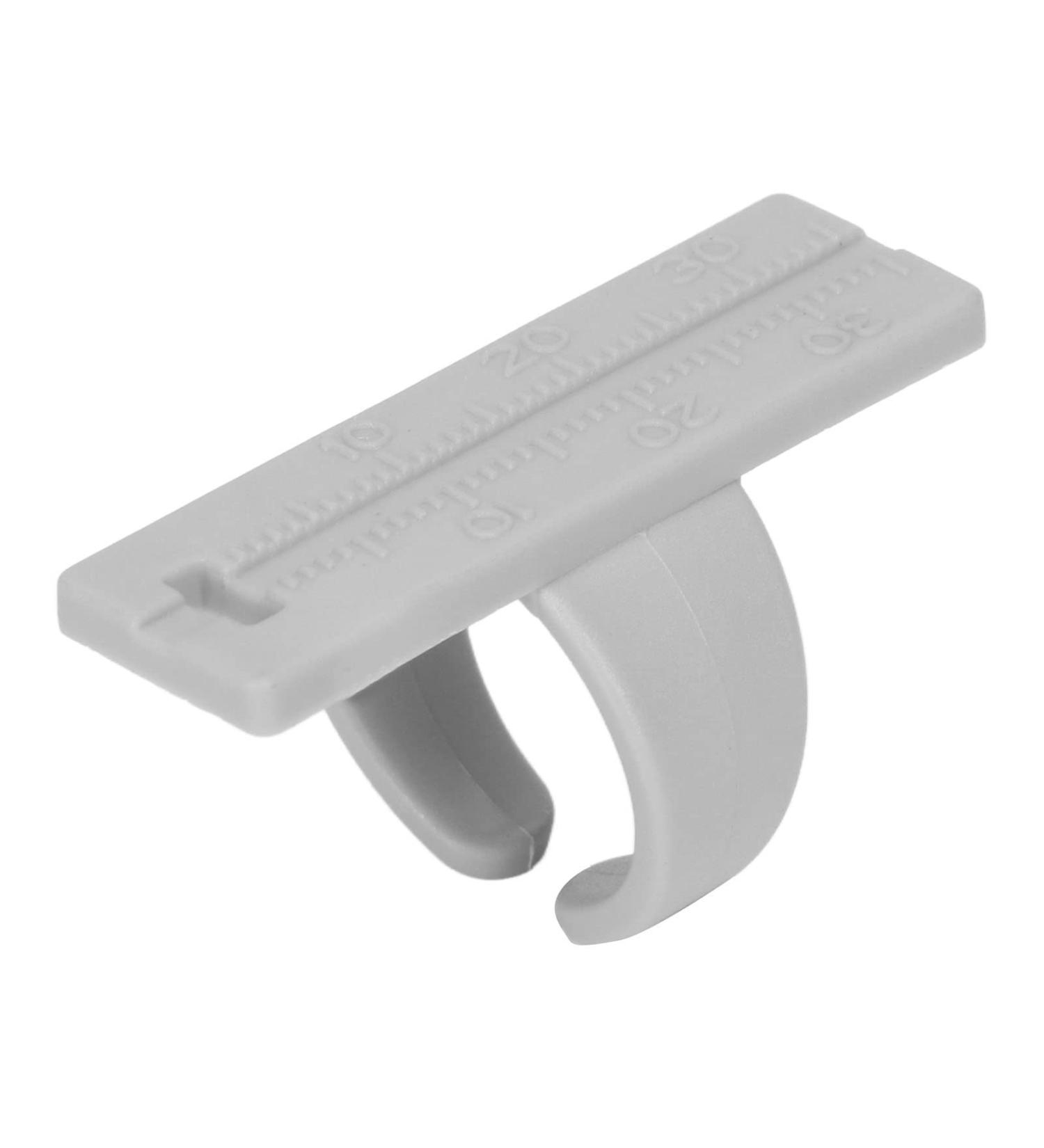 High Accuracy Dentistry Finger Lineal Ring & Shear Measure Tool - Portable Gray Plastic for Dentists - Buy Online on SooperMarket.com