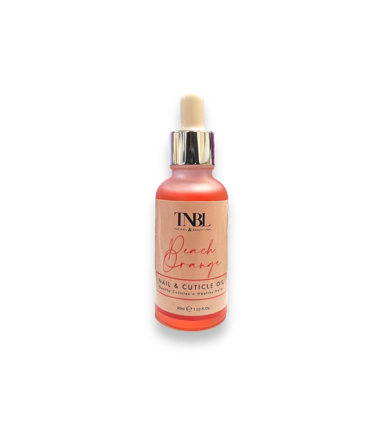 TNBL Peach Orange Nail & Cuticle Oil 30ml - Nourishing Dropper for Healthy Nails - Buy Online on SooperMarket.com