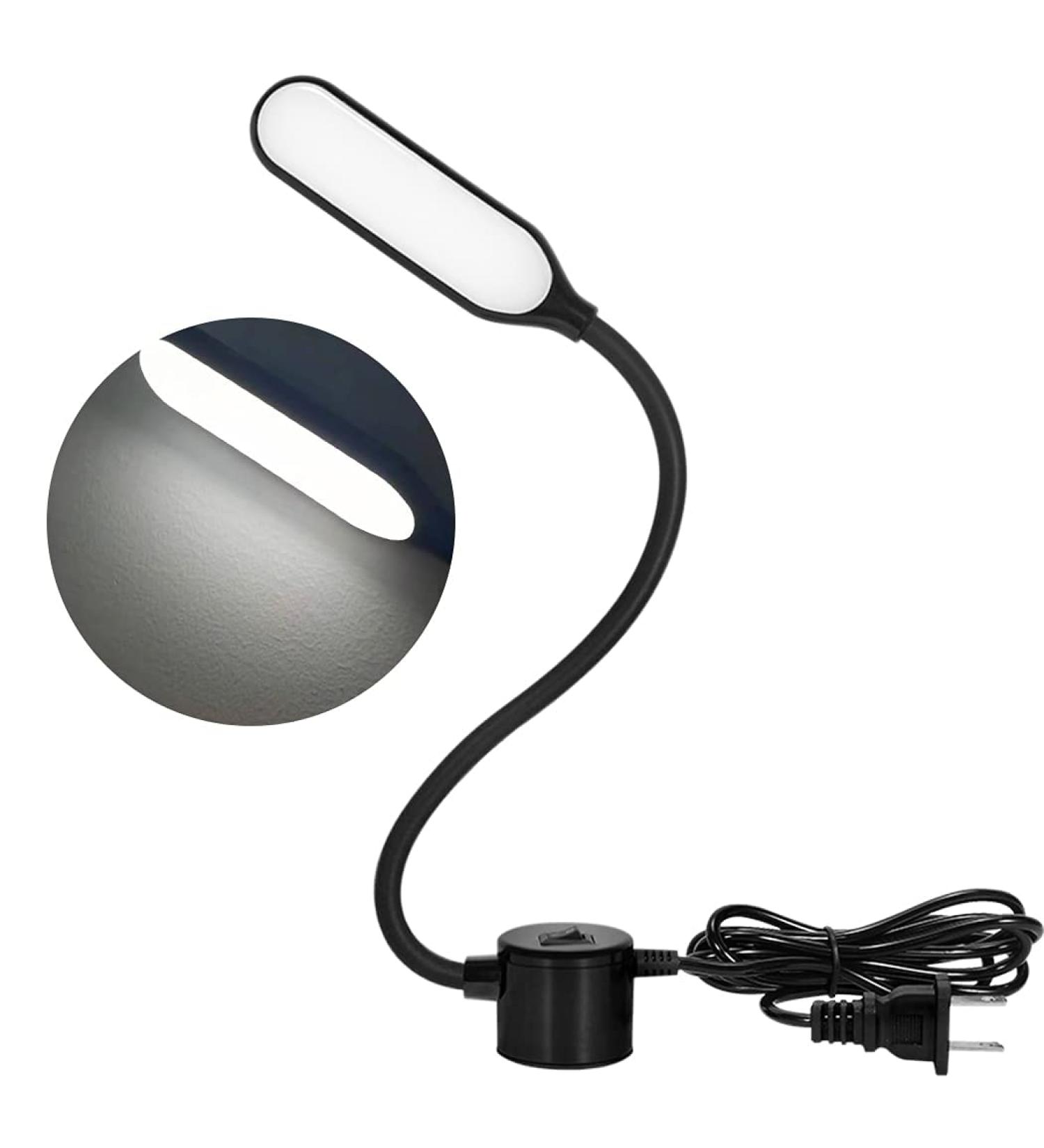 HengBo LED Sewing Machine Light - 6000K Daylight, Magnetic, Flexible Gooseneck for Sewing Machine, Workbench, Lathe, Drill Presses, 3D Printer - Buy Online on SooperMarket.com