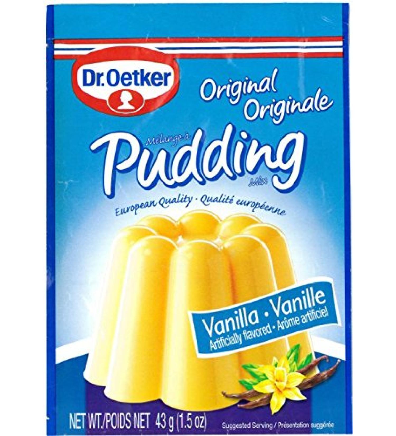 Oetker Vanilla Pudding 10-Count
