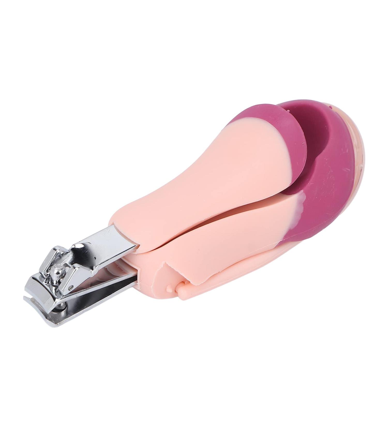 Buy Zoom Nail Clipper with Magnifying Glass - Lightweight Manicure Clipper for Babies & Seniors (Pink) - International Shipping Available - Buy Online on SooperMarket.com