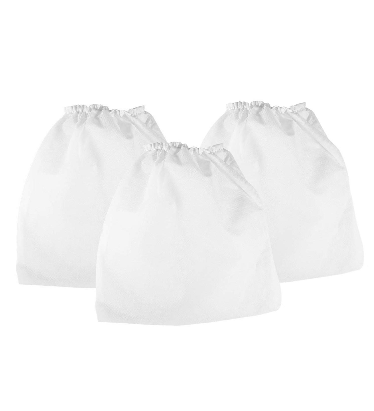 10 White Non-Woven Nail Art Dust Collector Pouches - Replacement Bags for Nail Equipment - Buy Online on SooperMarket.com