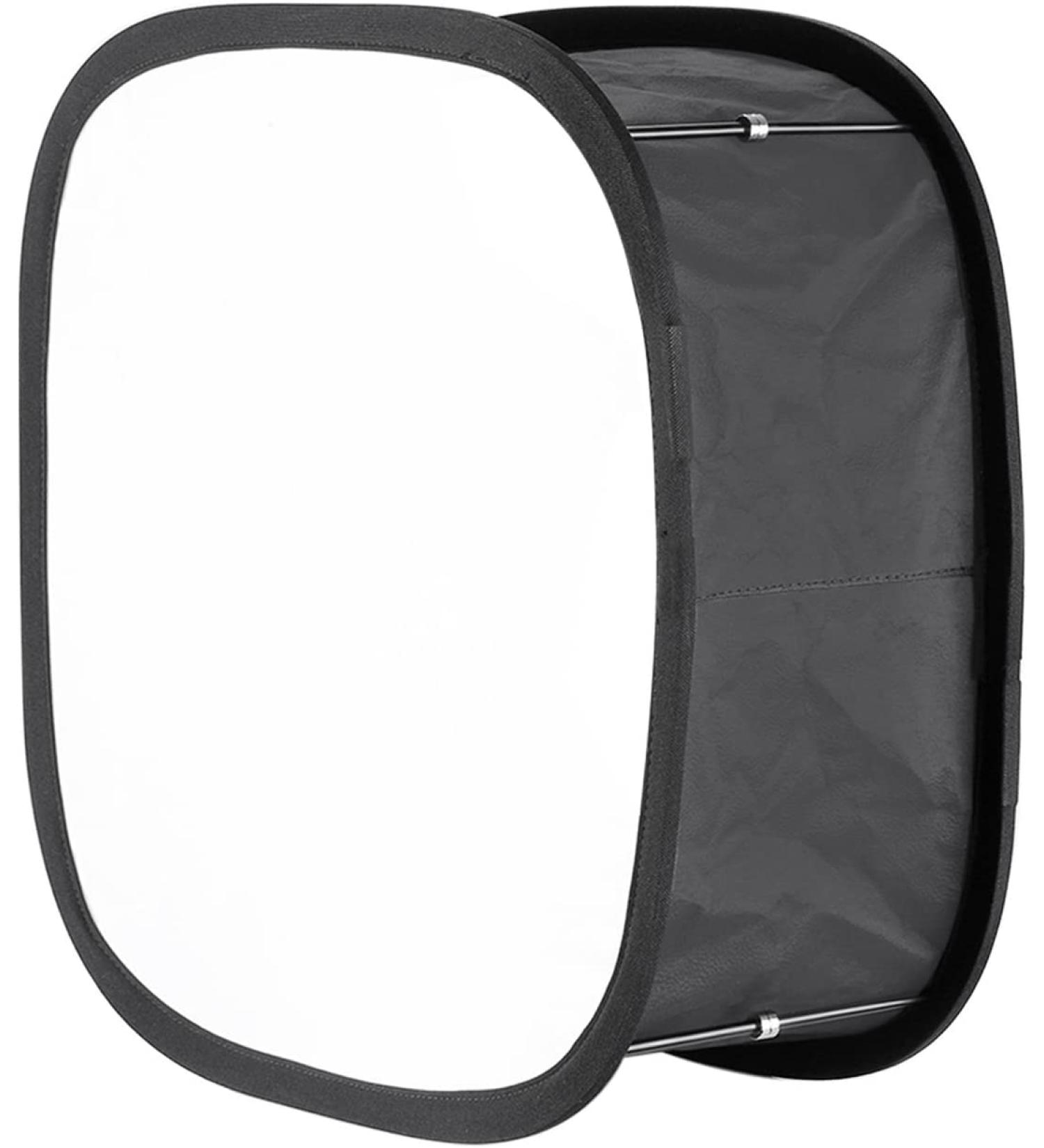 Neewer LED Light Panel Softbox with Strap Attachment and Bag - 16.3'' x 6.5'' Outer, 9.8'' x 8.7'' Inner - Foldable Light Diffuser for Studio Photography and Video Shooting - Buy Online on SooperMarket.com